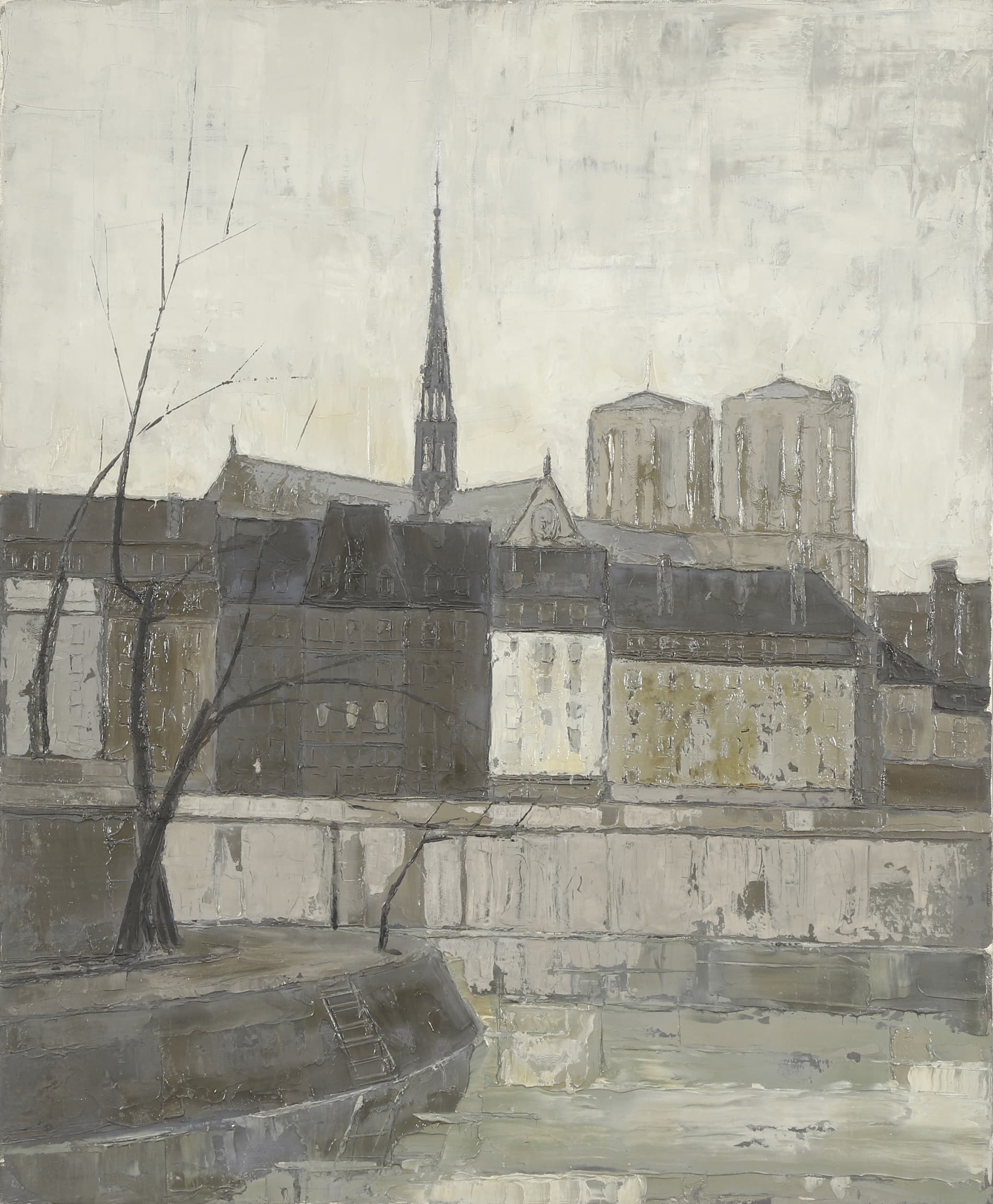 André Guggiari (1906-1989) La Cathédrale...