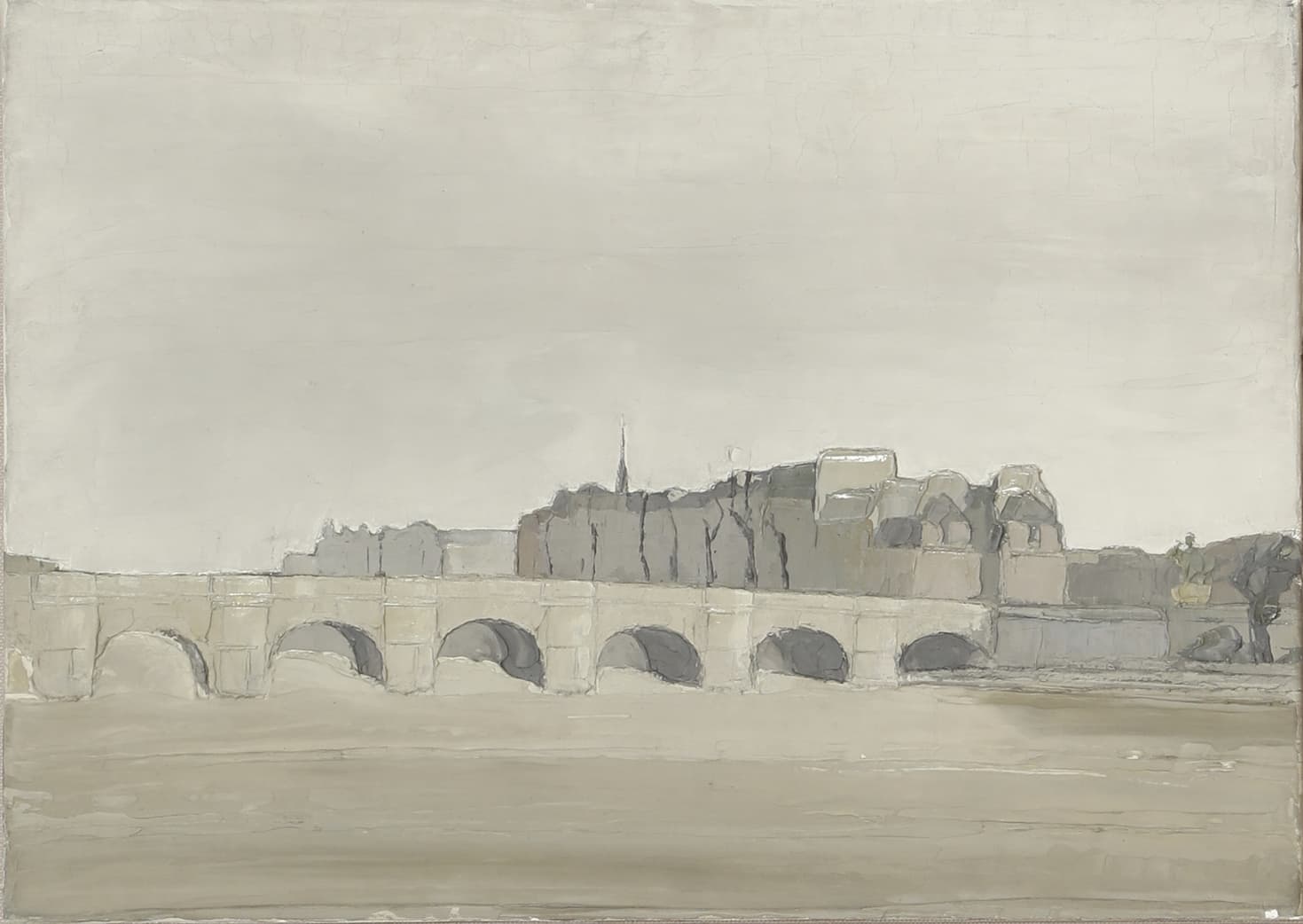 André Guggiari (1906-1989) Le Pont-Neuf,...