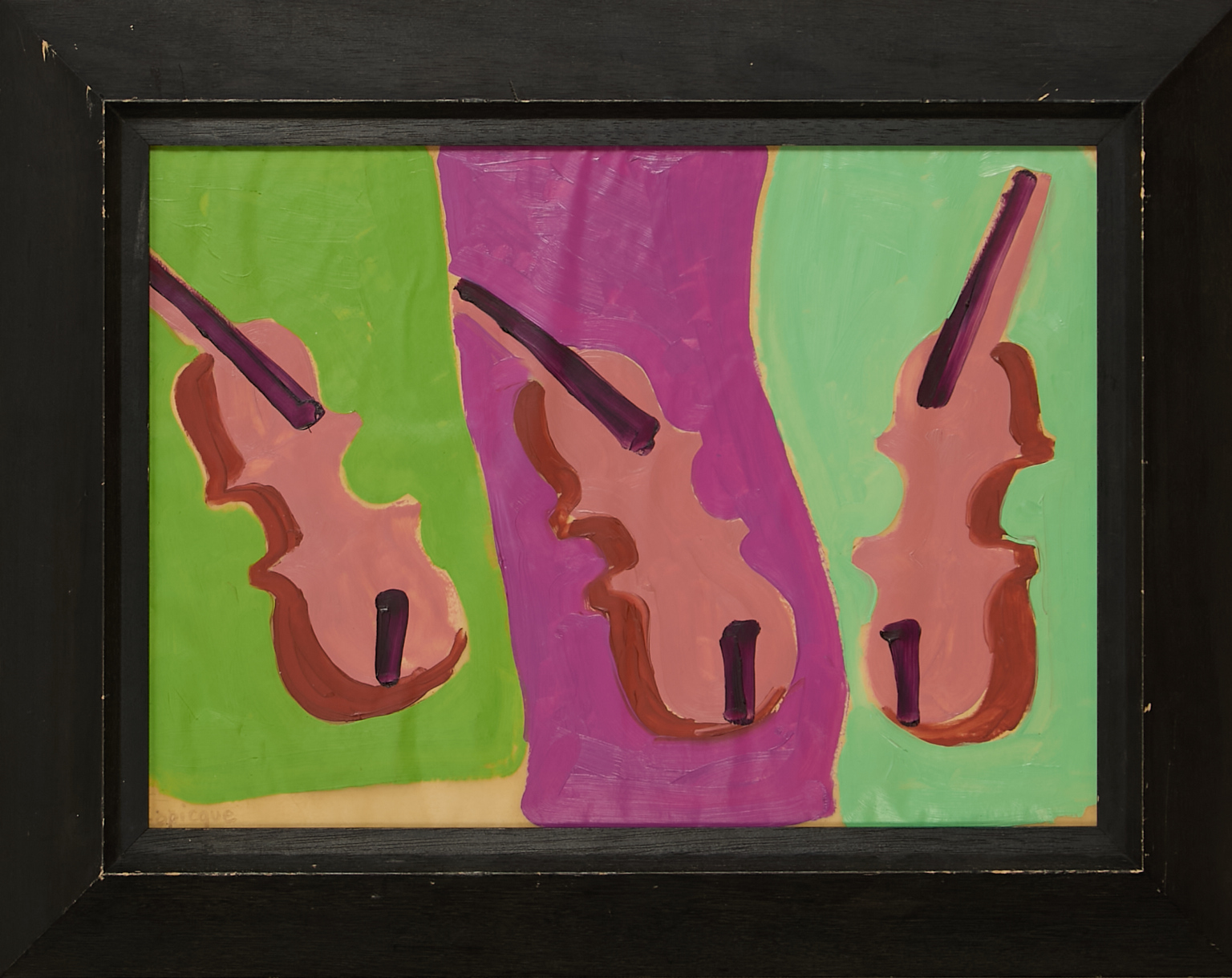 Trois violons