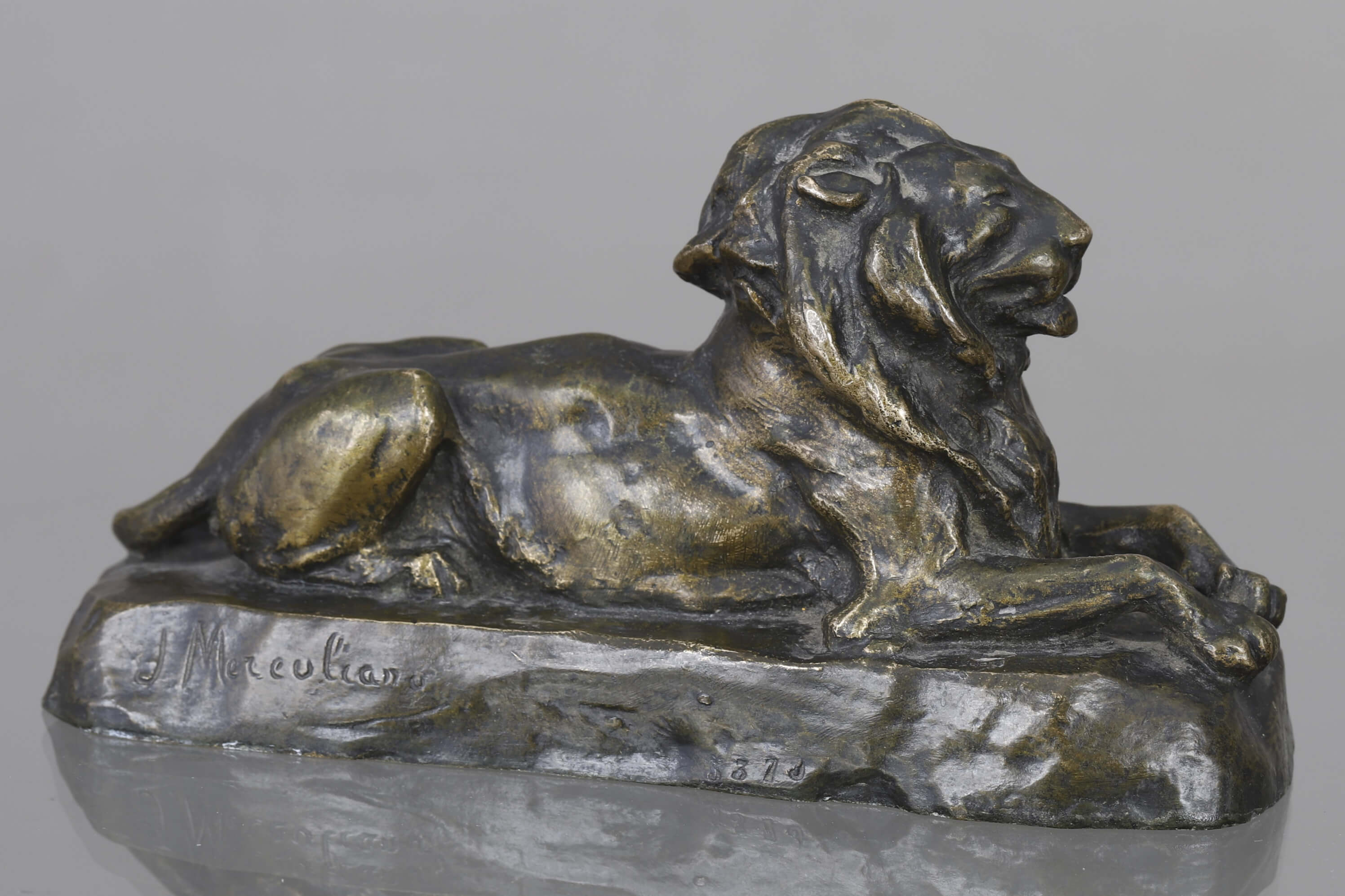 Giacomo Merculiano (1859-1935) Lion