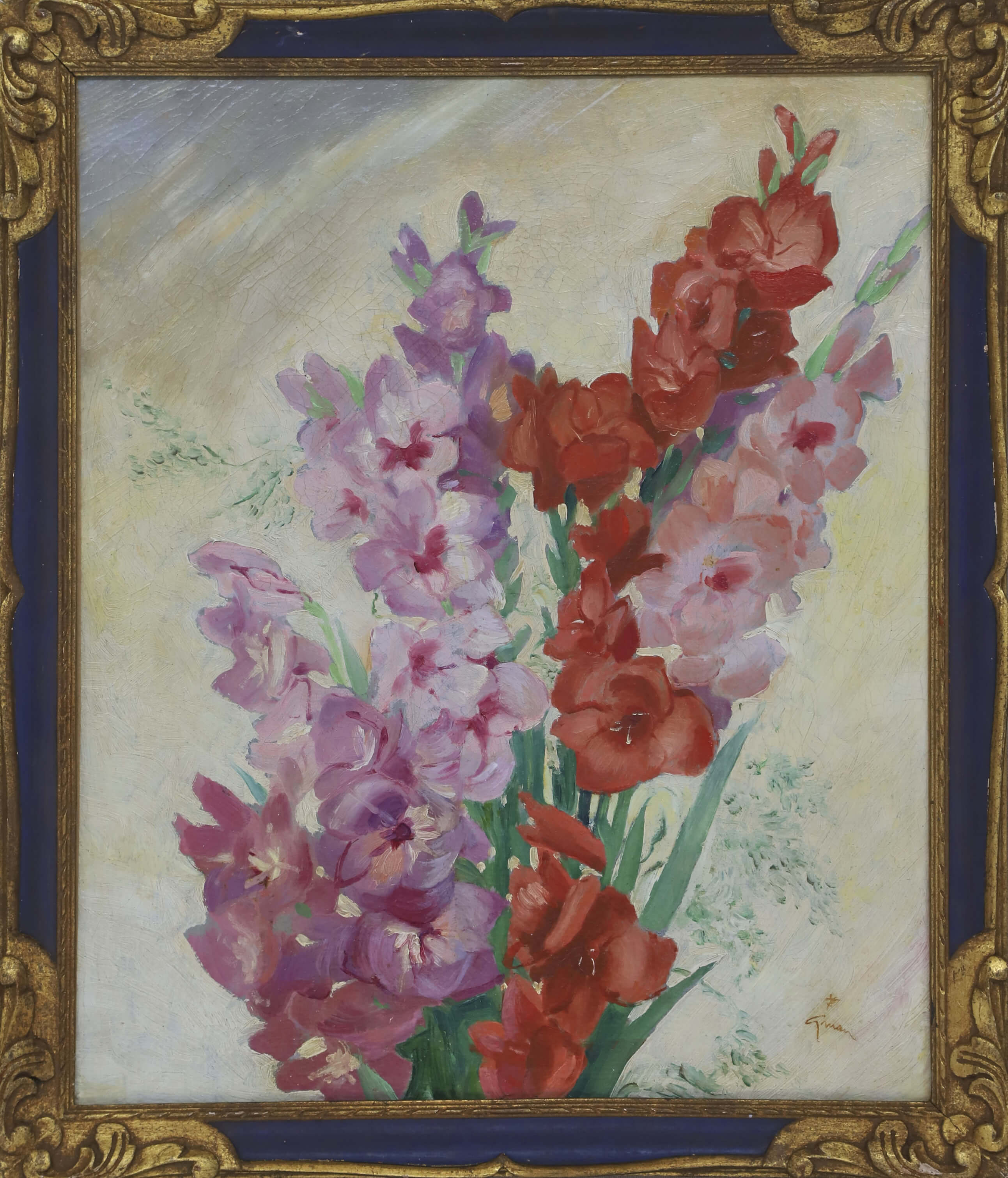René Gruau (1909-2004) Nature morte aux fleurs