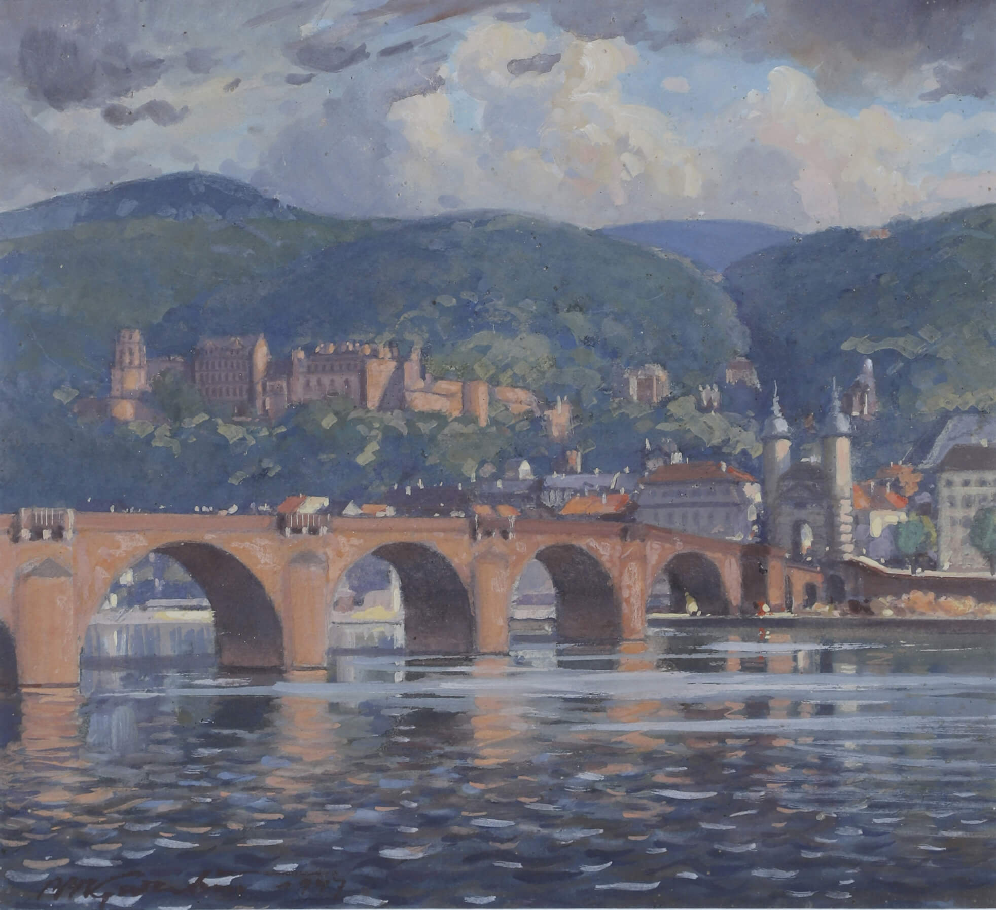 Vue de Heidelberg