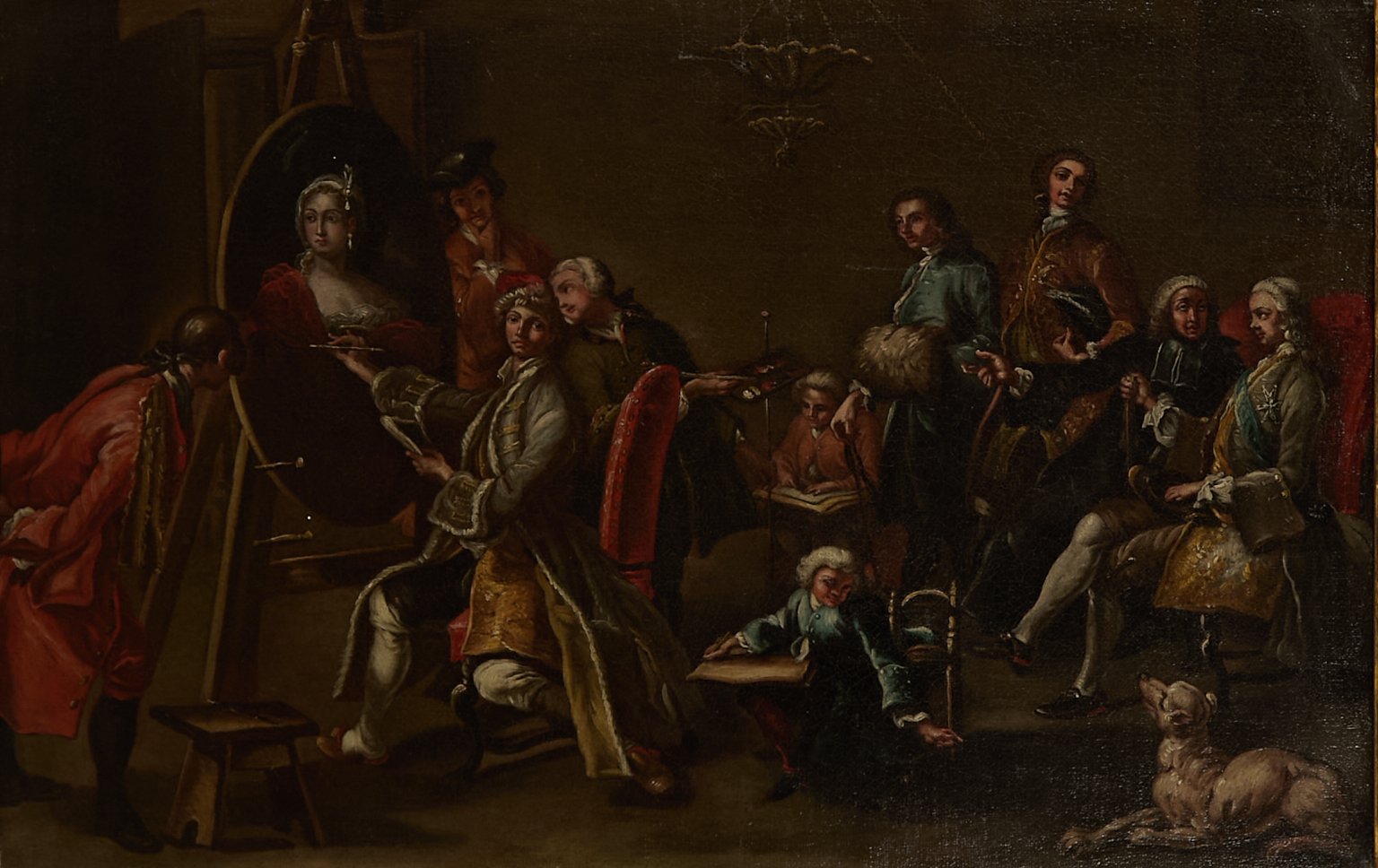 École napolitaine du XVIIIe siècle, cercle de Giuseppe Bonito (1708-1789)