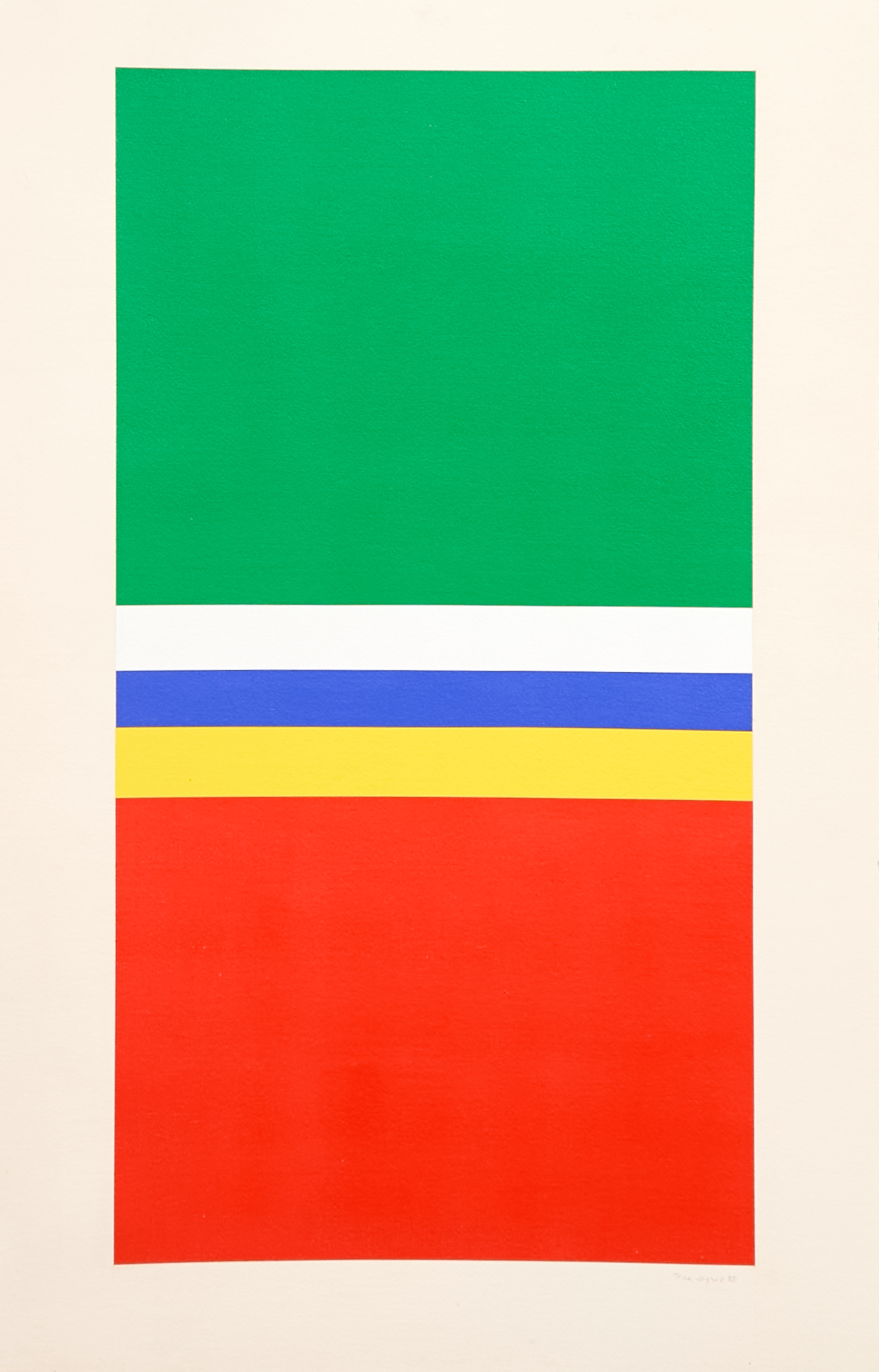 Jean Legros (1917-1981) Bandes horizontales