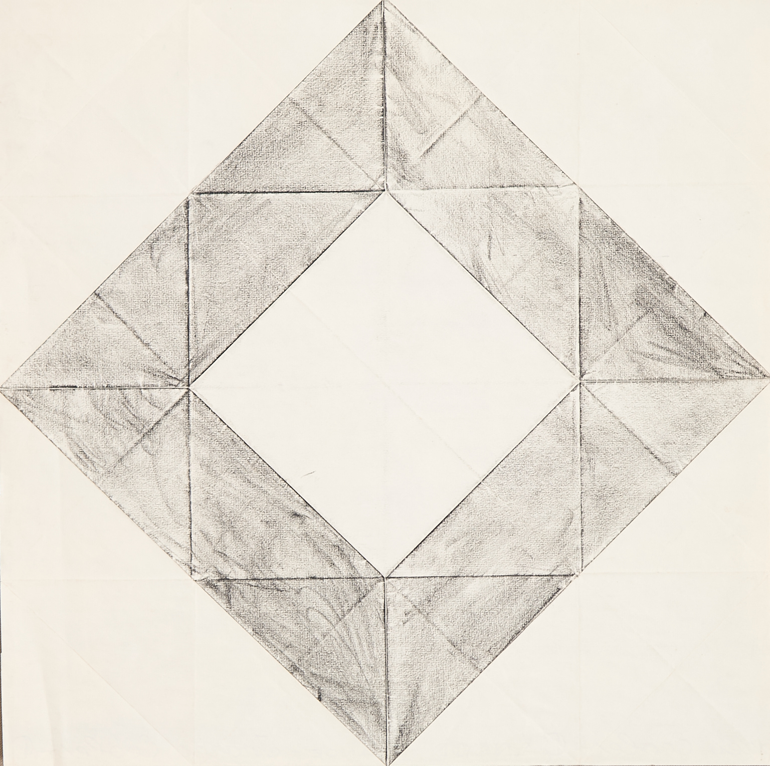 André-Pierre Arnal (1939-2024) Pliage losange