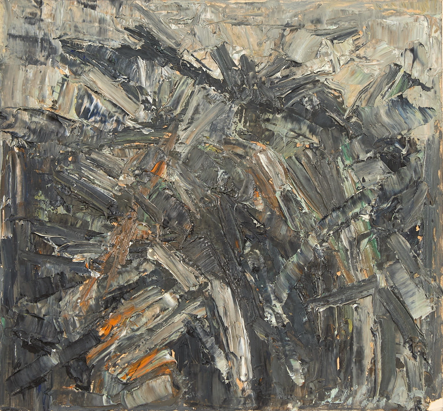 Georges Adilon (1928-2009) Les Palmiers noirs