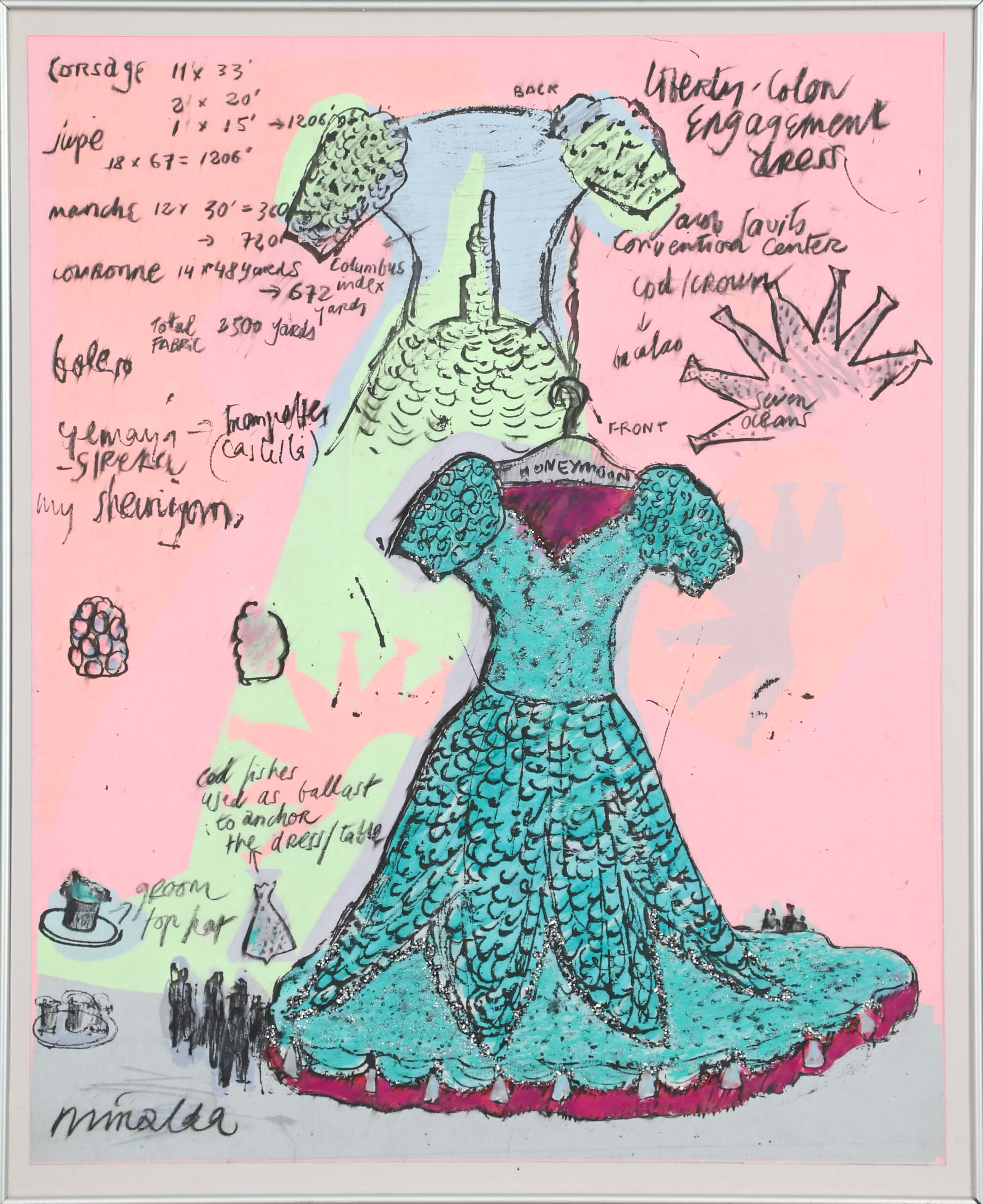 Antoni Miralda (né en 1942) Engagement gown