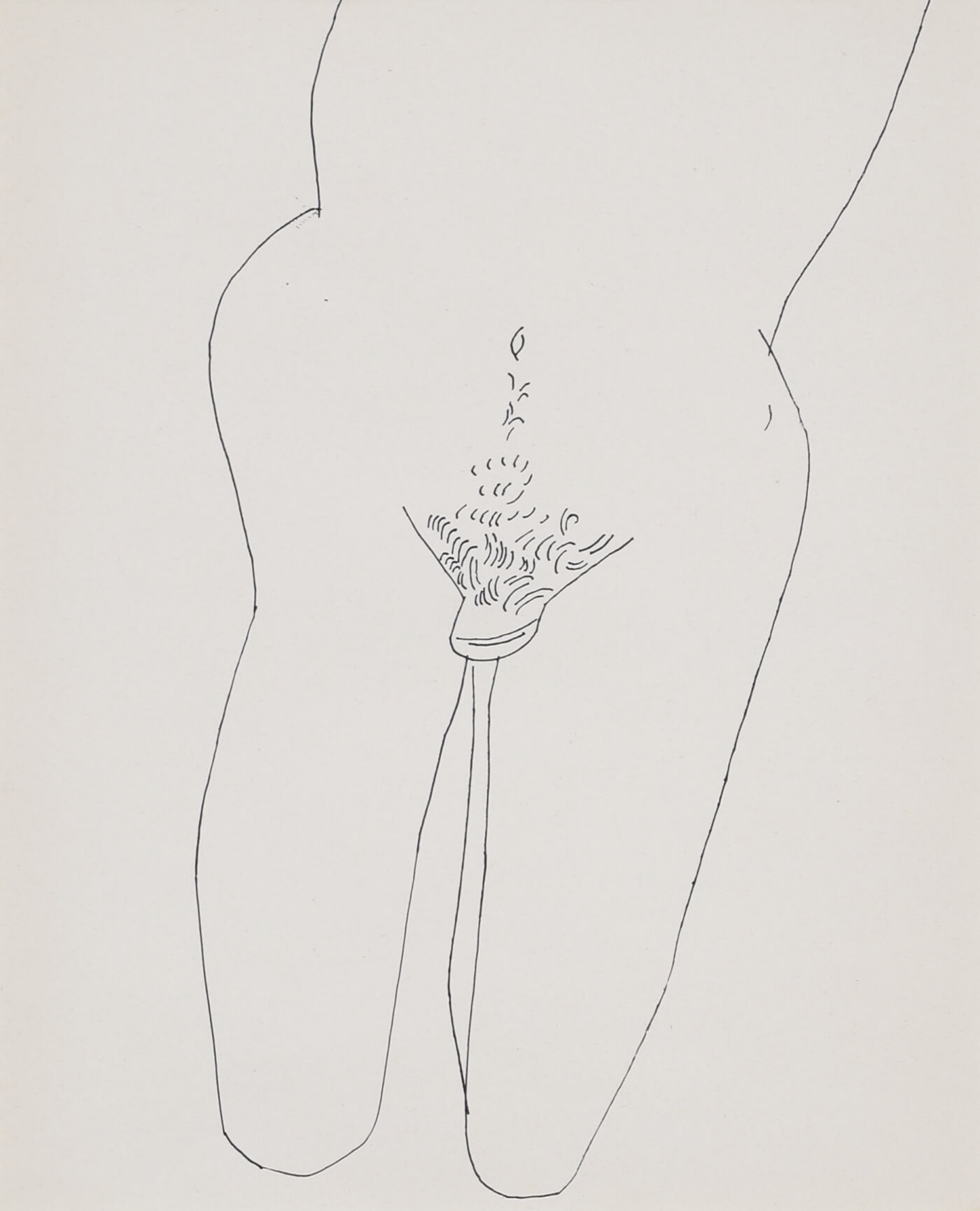 Kneeling Female Nude Torso