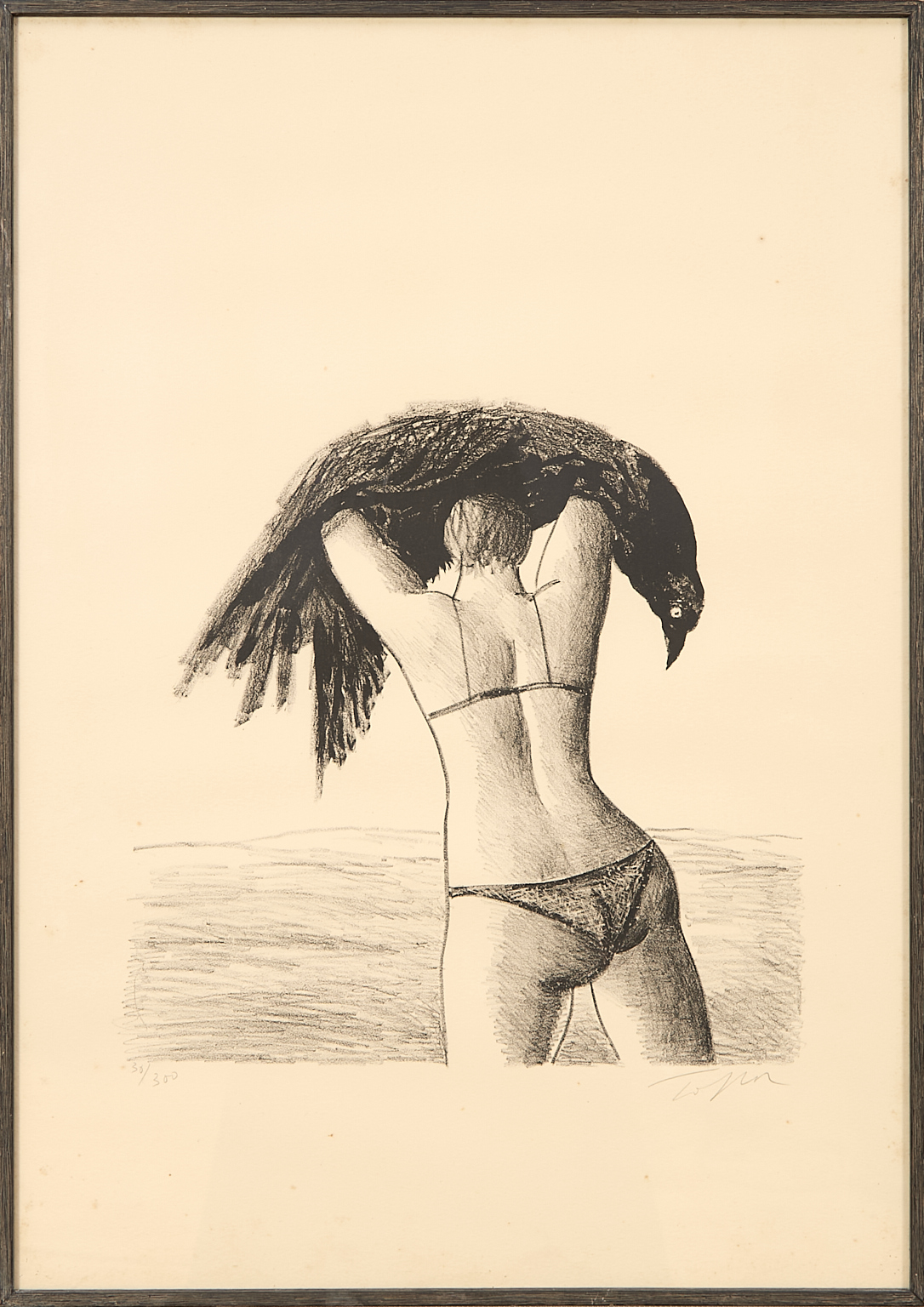 La Femme au corbeau