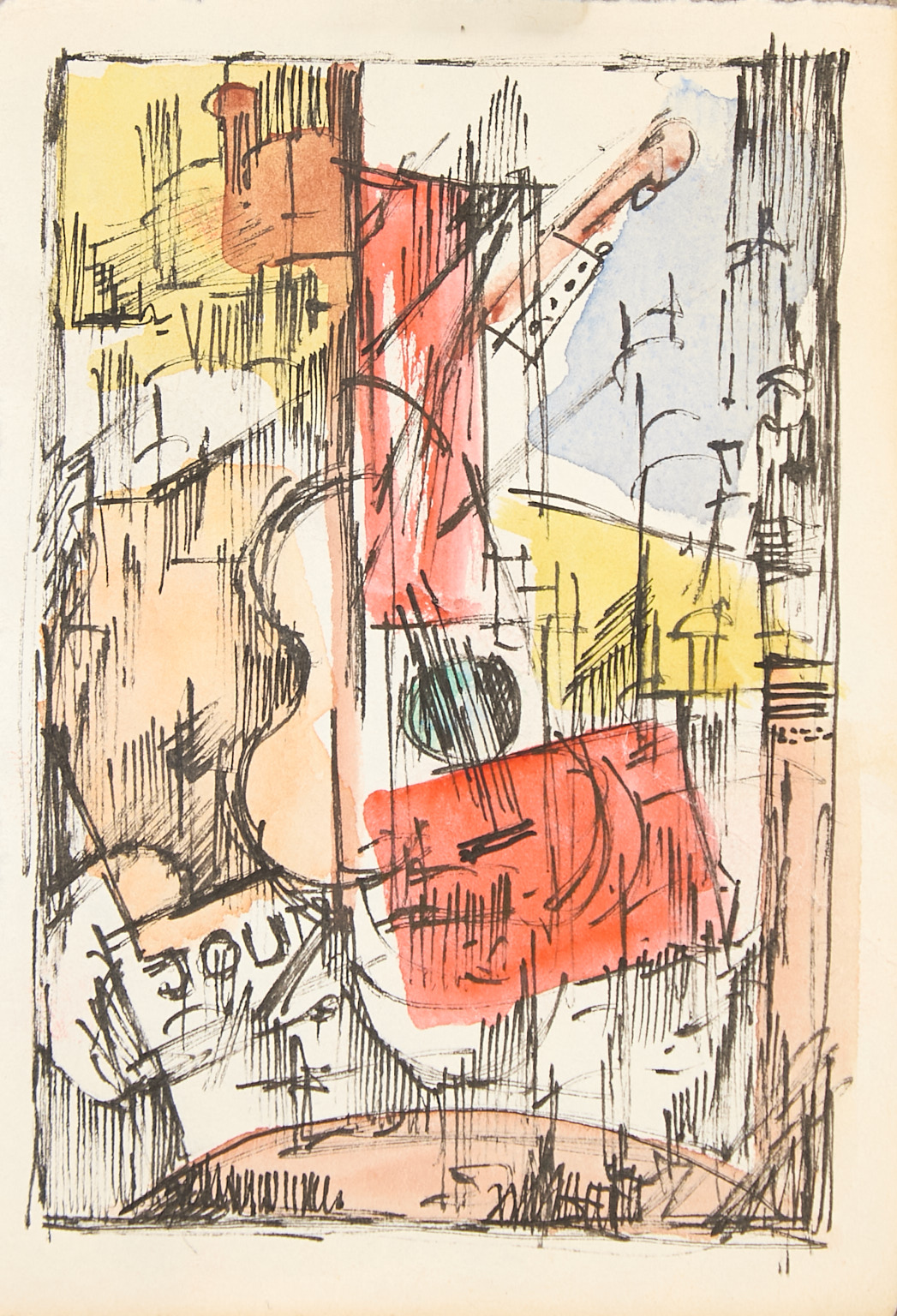 Nature morte au violon