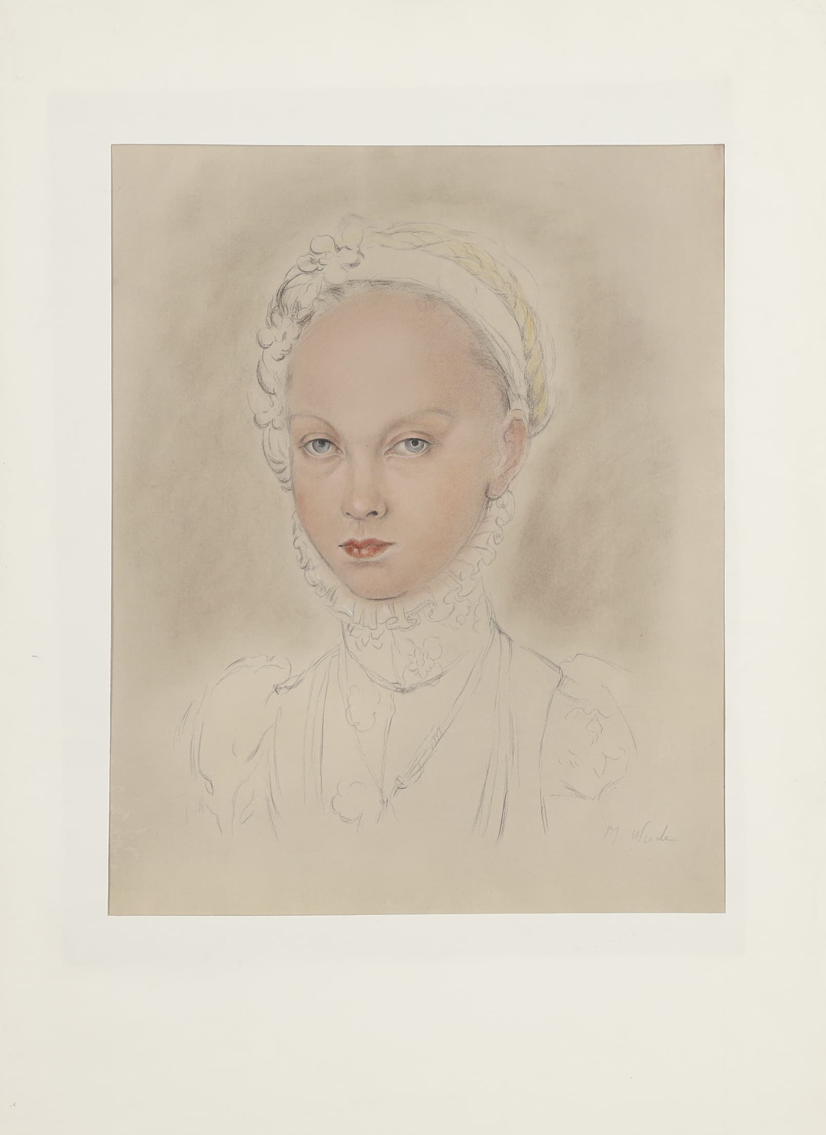 Marie Elisabeth Wrede (1898-1981) Portrait...