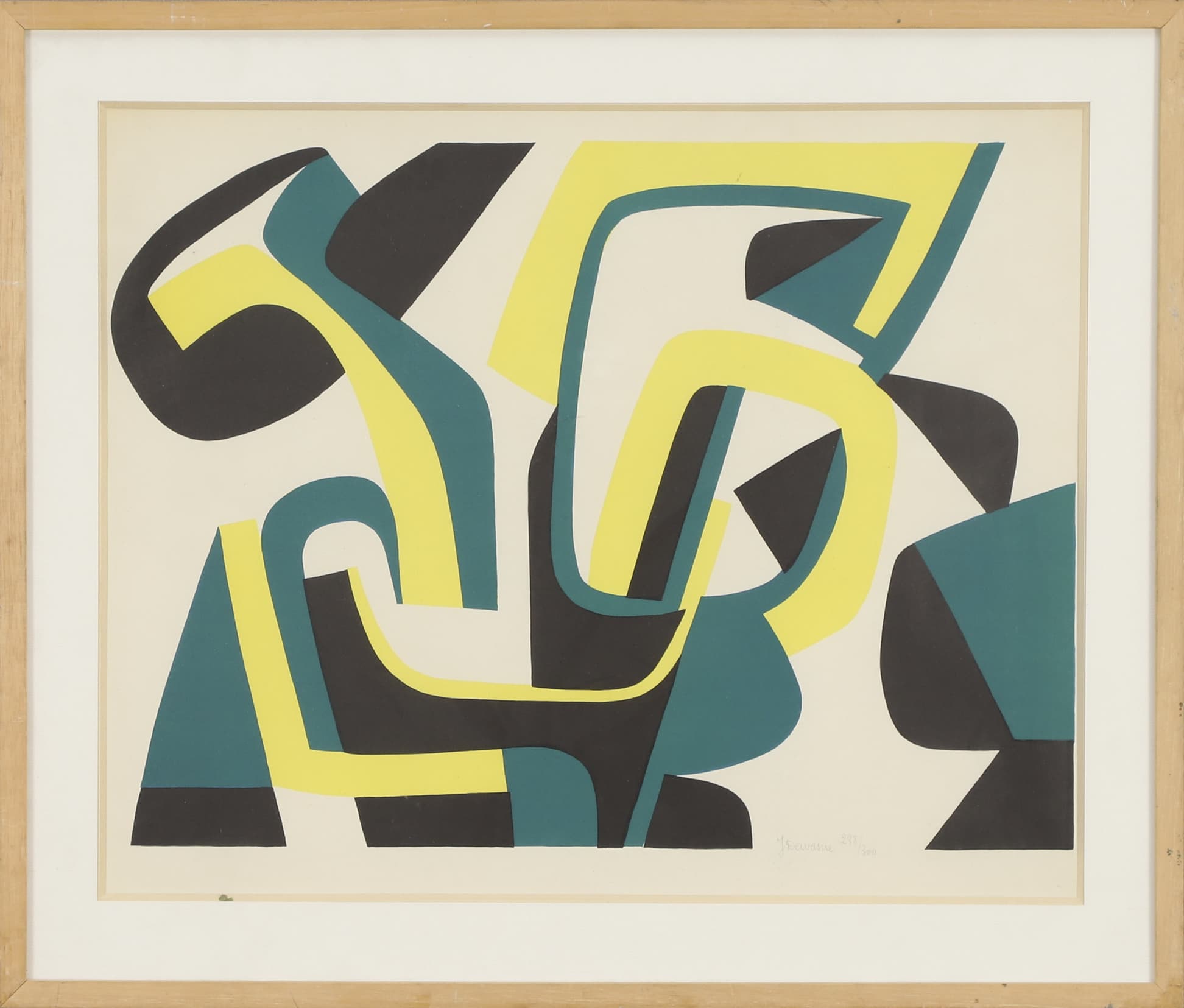 Composition abstraite [+1 estampe]