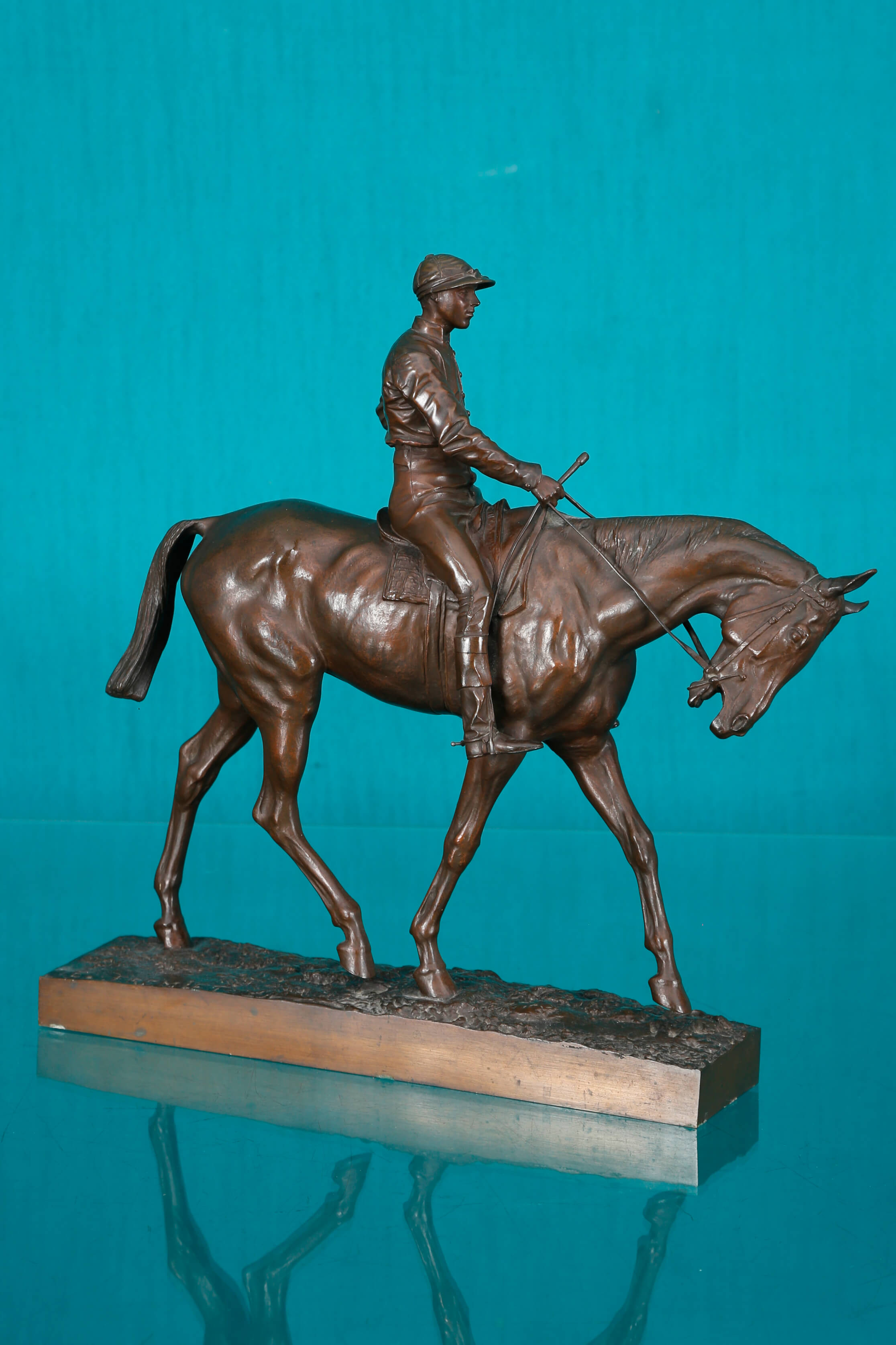 Jockey sur son cheval