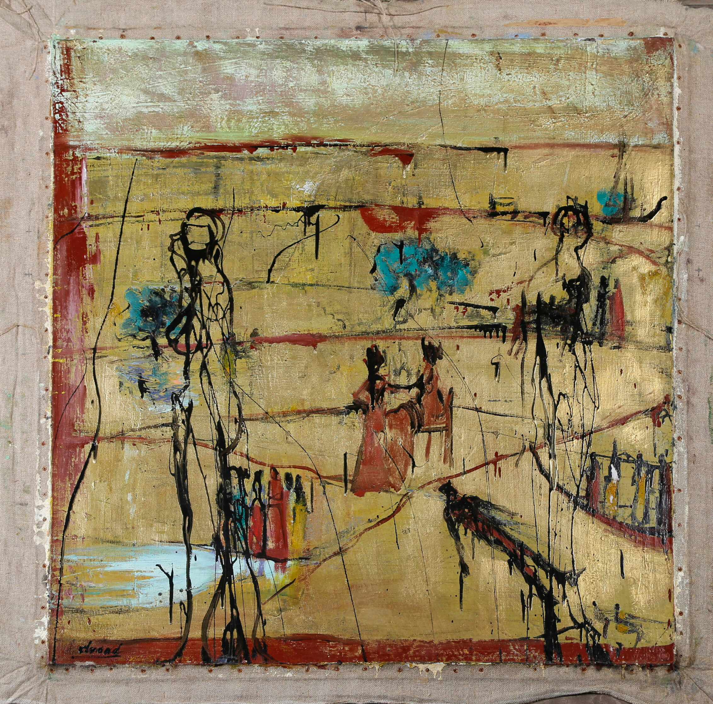 David Daoud (né en 1970) Terre 2