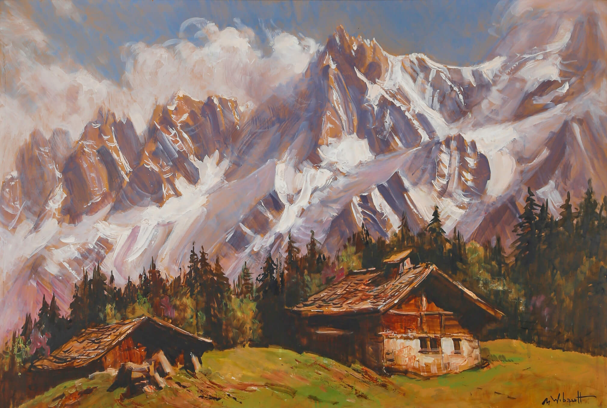 Les Aiguilles du midi