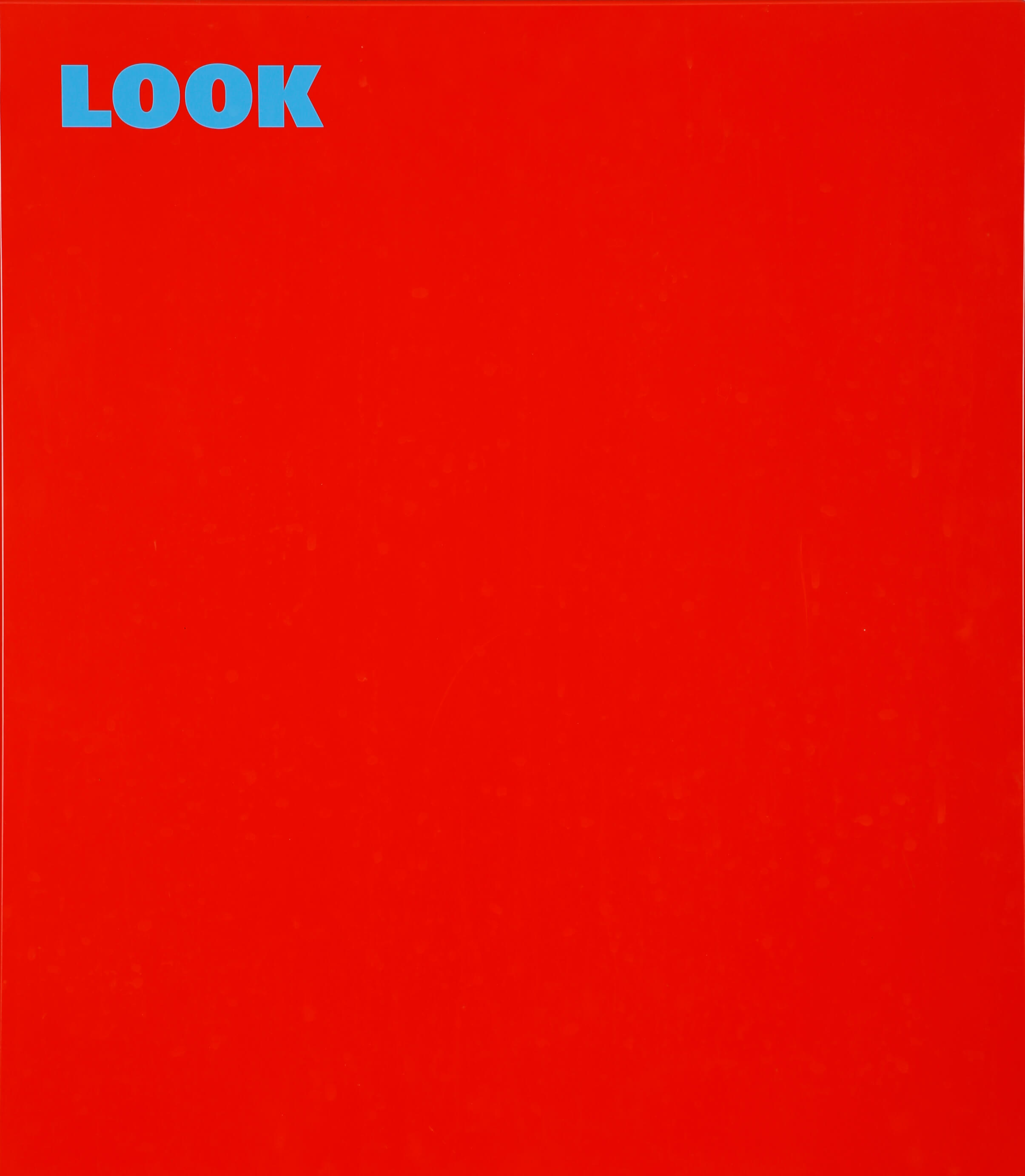 Look, 1re étude
