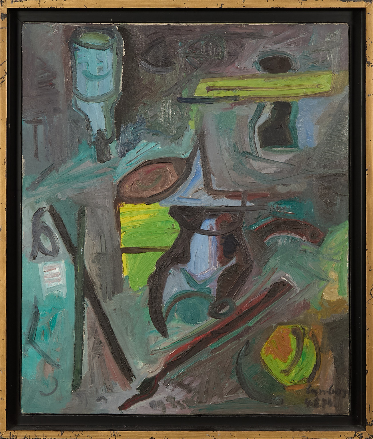 David Lan-Bar (1912-1987) Nature morte...