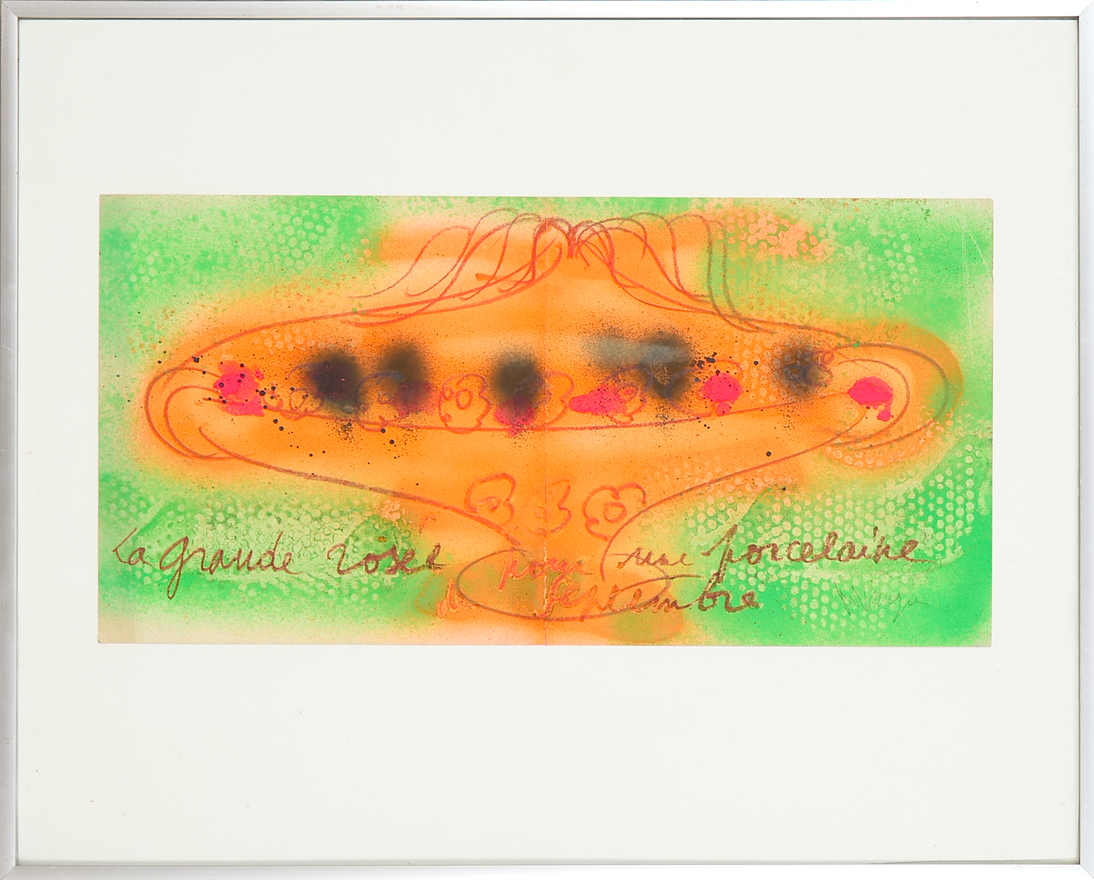 Jean Messagier (1920-1999) La grande Rosée...