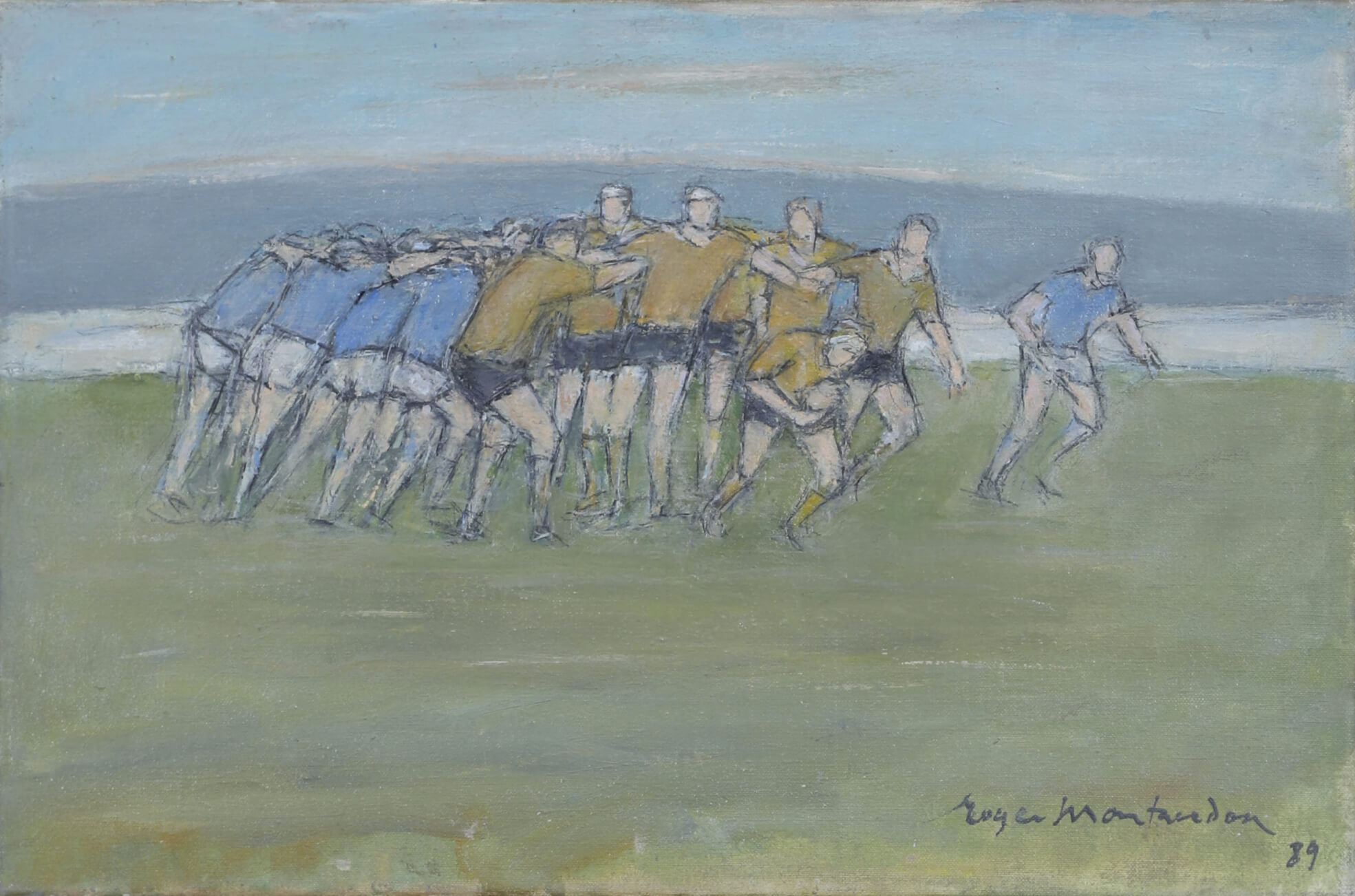 Roger Montandon (1918-2005) Rugby