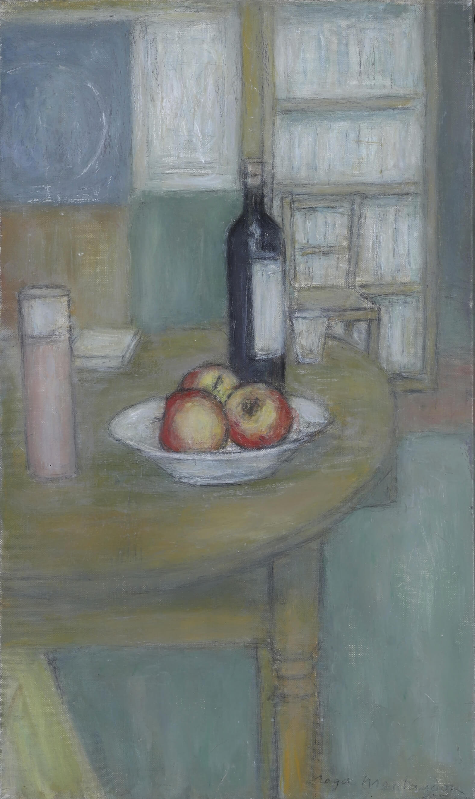 Roger Montandon (1918-2005) Assiette de pommes