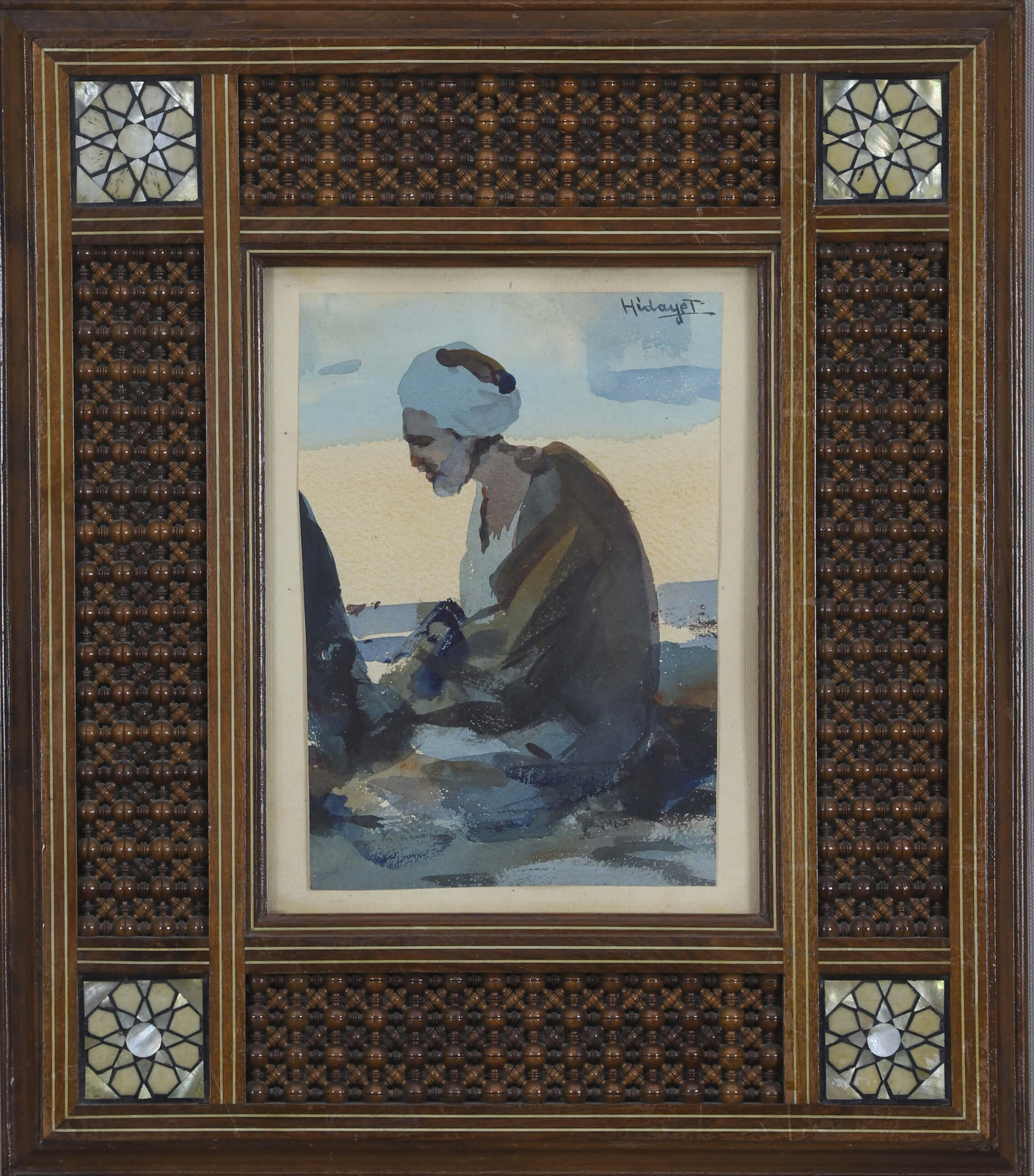 Hidayet (XXe siècle) Homme au turban