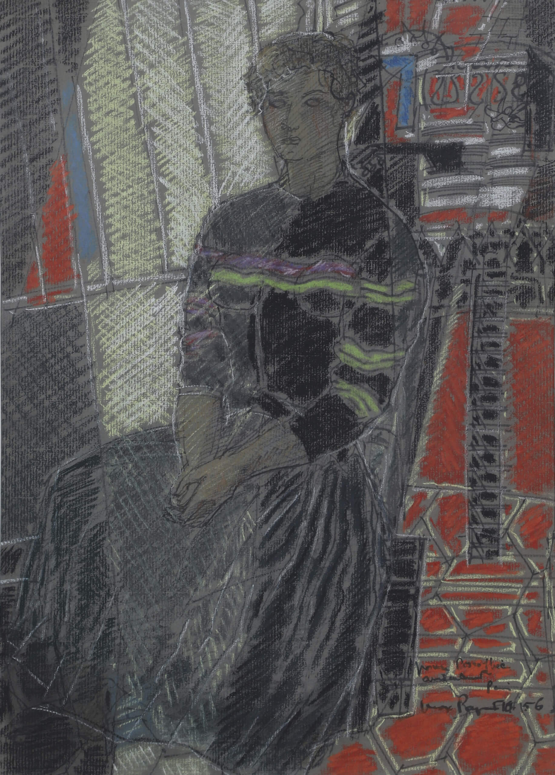 Femme assise