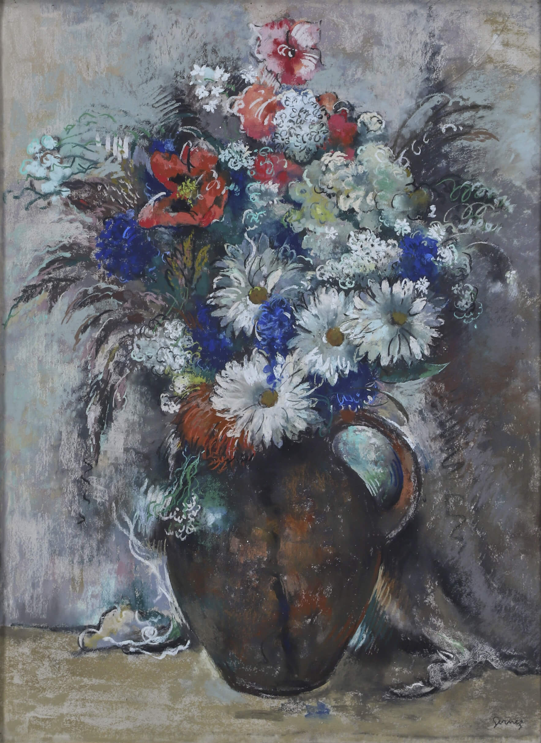Paul-Elie Gernez (1888-1948) Bouquet de fleurs