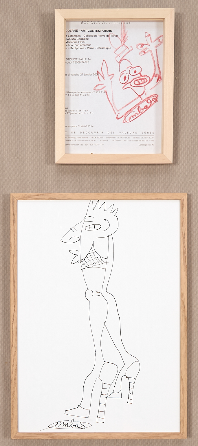 Robert Combas (né en 1957) 2 dessins originaux