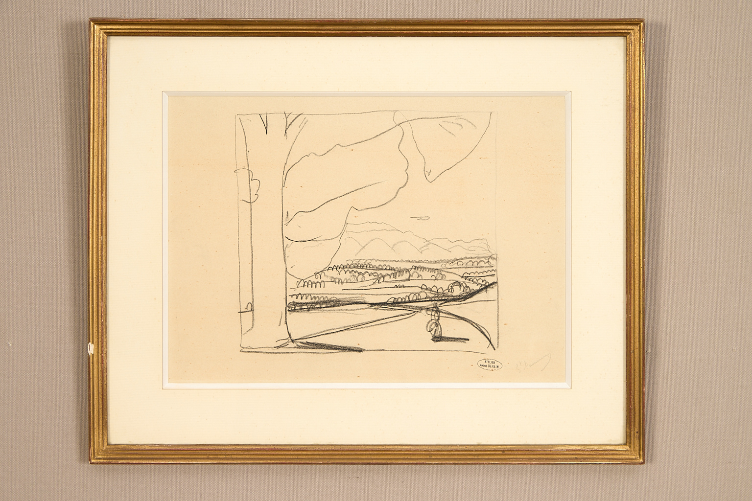 Paysage de Saint-Maximin