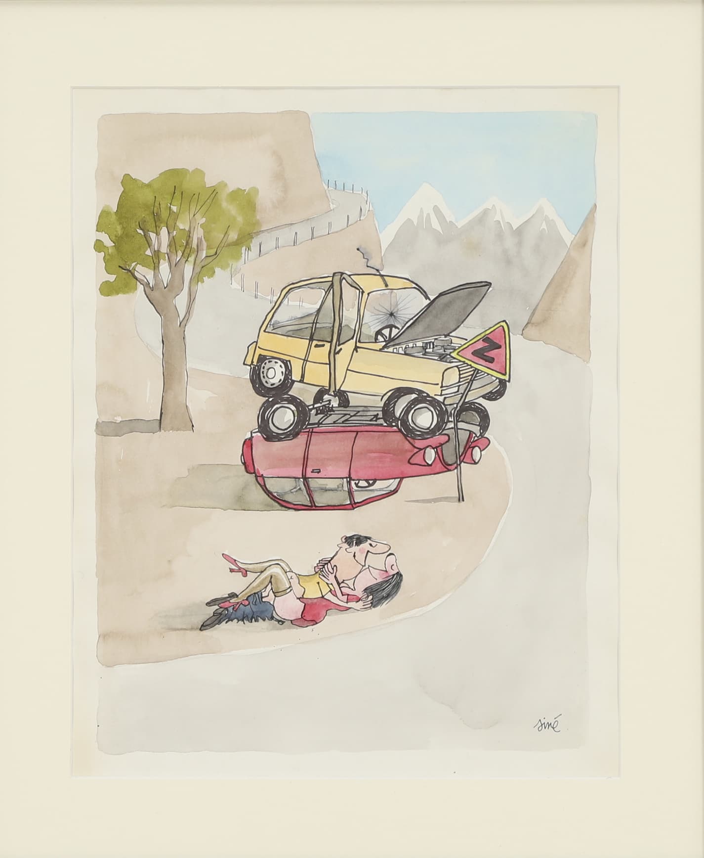 L’Accident de voiture