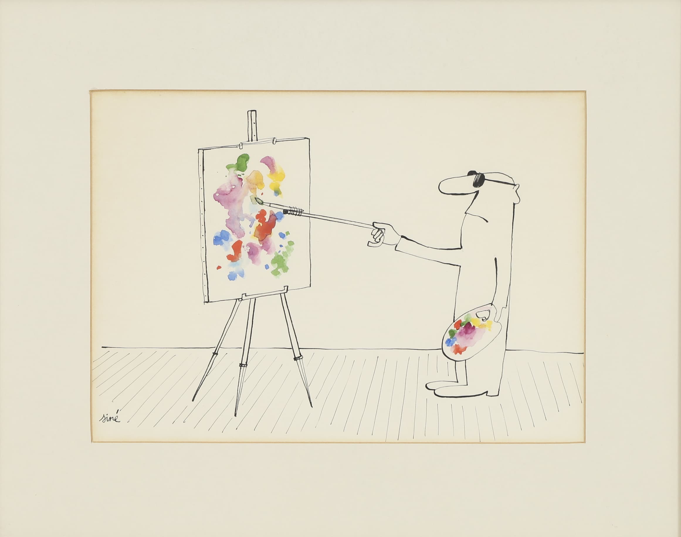 Le Peintre aveugle
