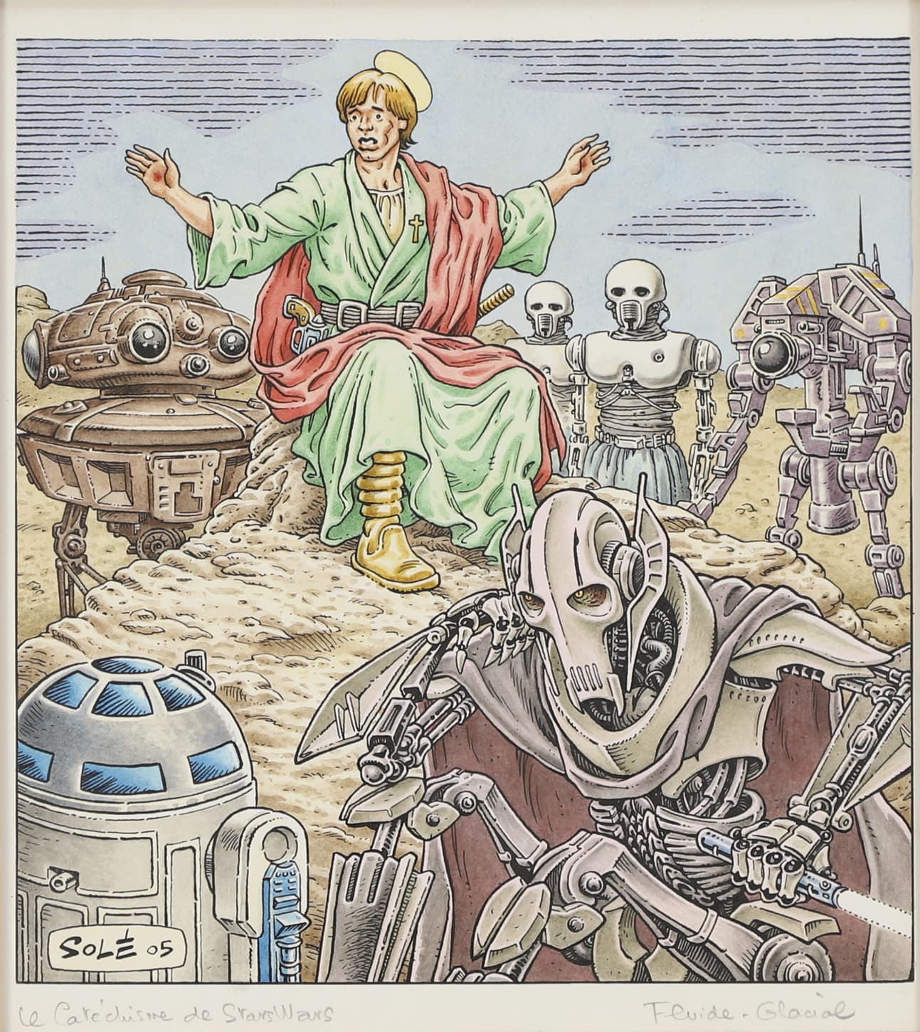 Jean Solé (né en 1948) Le Catéchisme de Star Wars...
