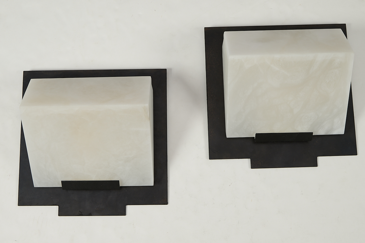 Paire d'appliques Blocs-Auvents taille XL