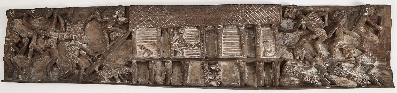 « Story board » sculpture bas relie