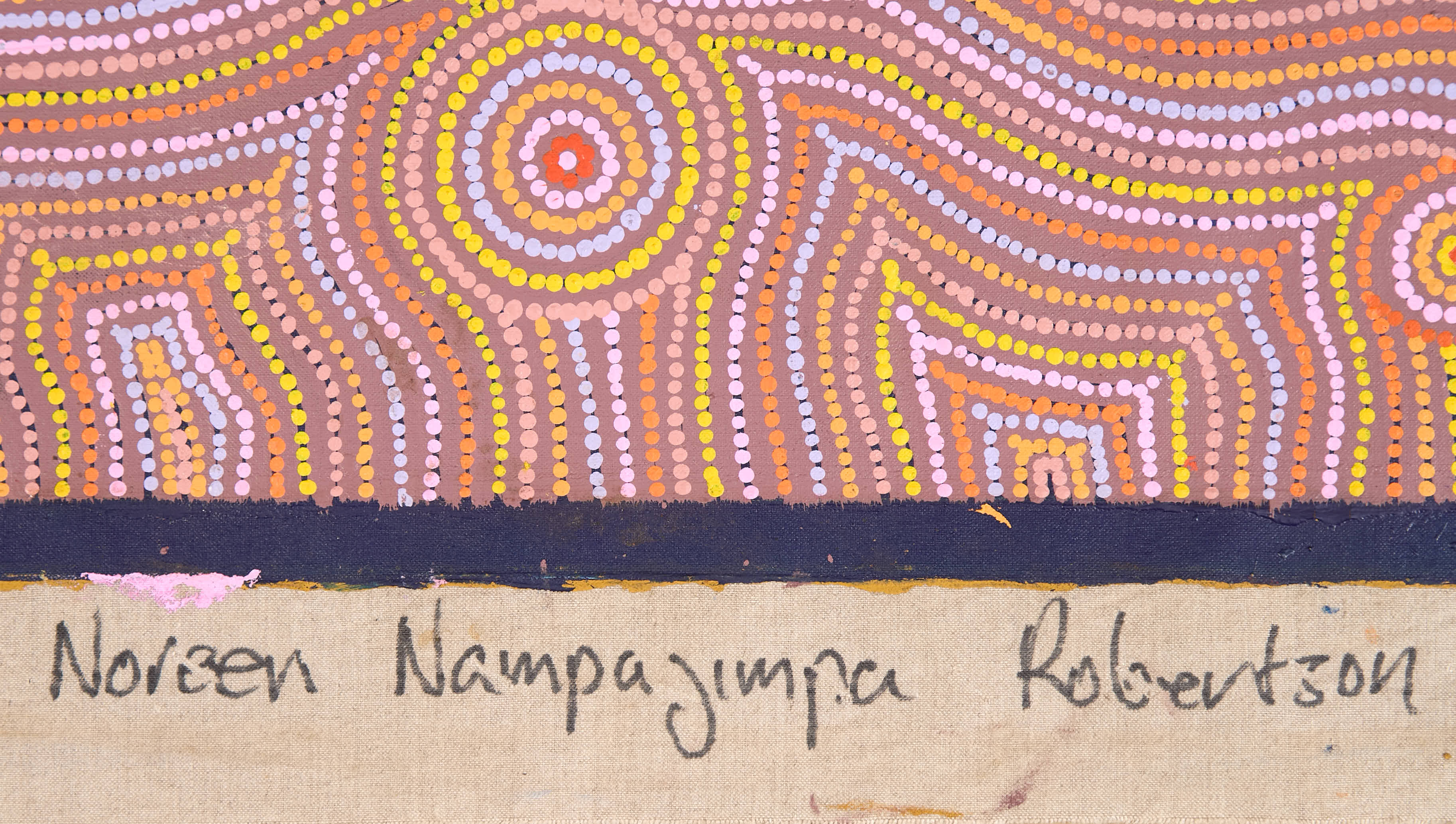 Noreen Nampijinpa Robertson (Warlpiri) (XXe - XXie siècle)