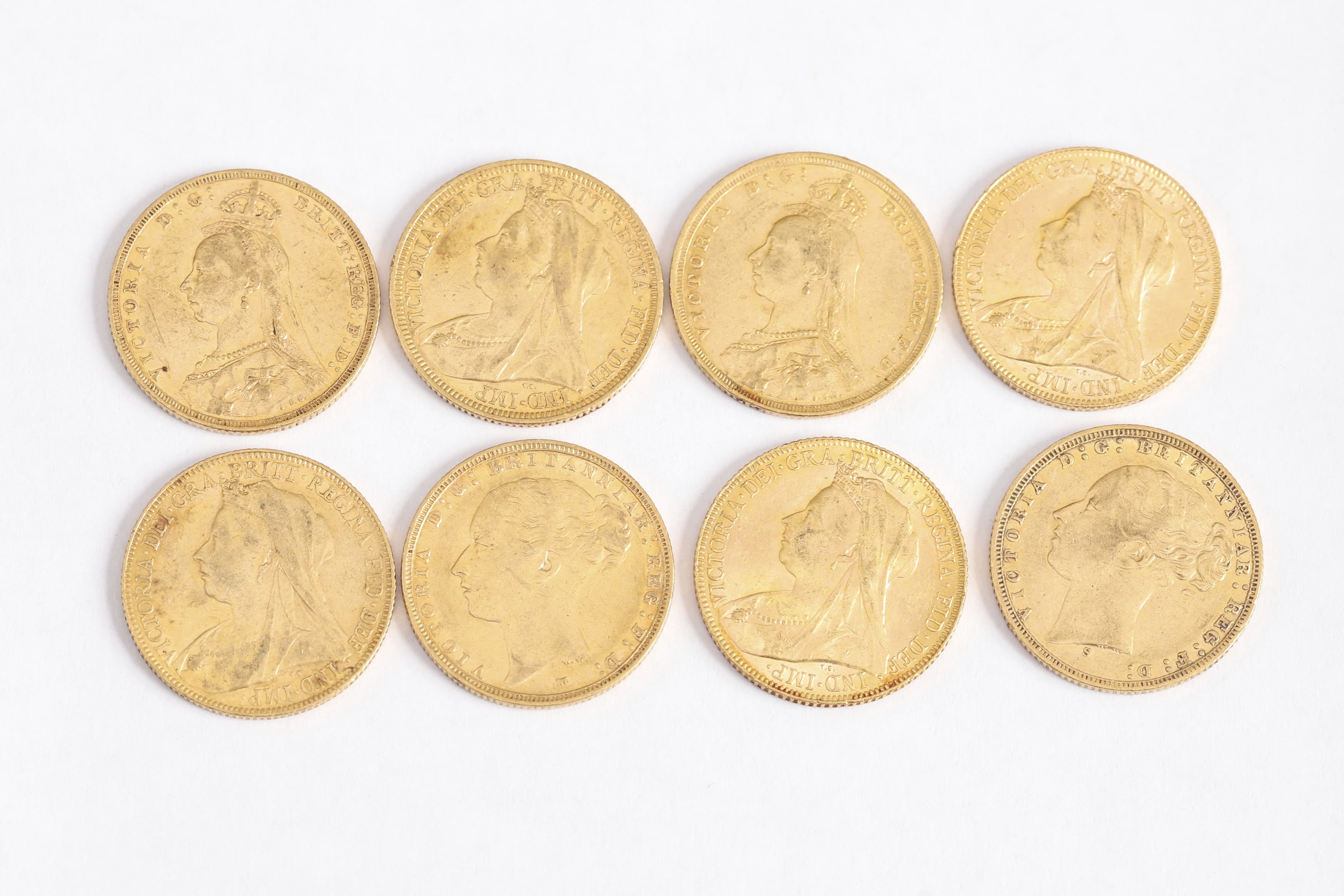 8 souverains Victoria
