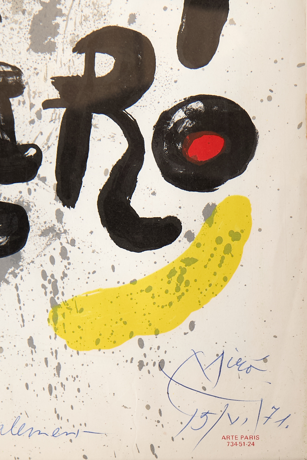 D’après Joan Miró (1893-1983)