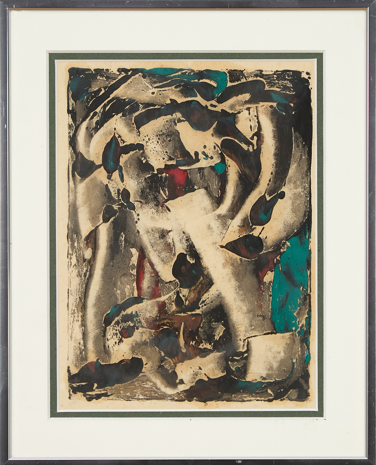 Yolande Fièvre (1907-1983) Dessin automatique