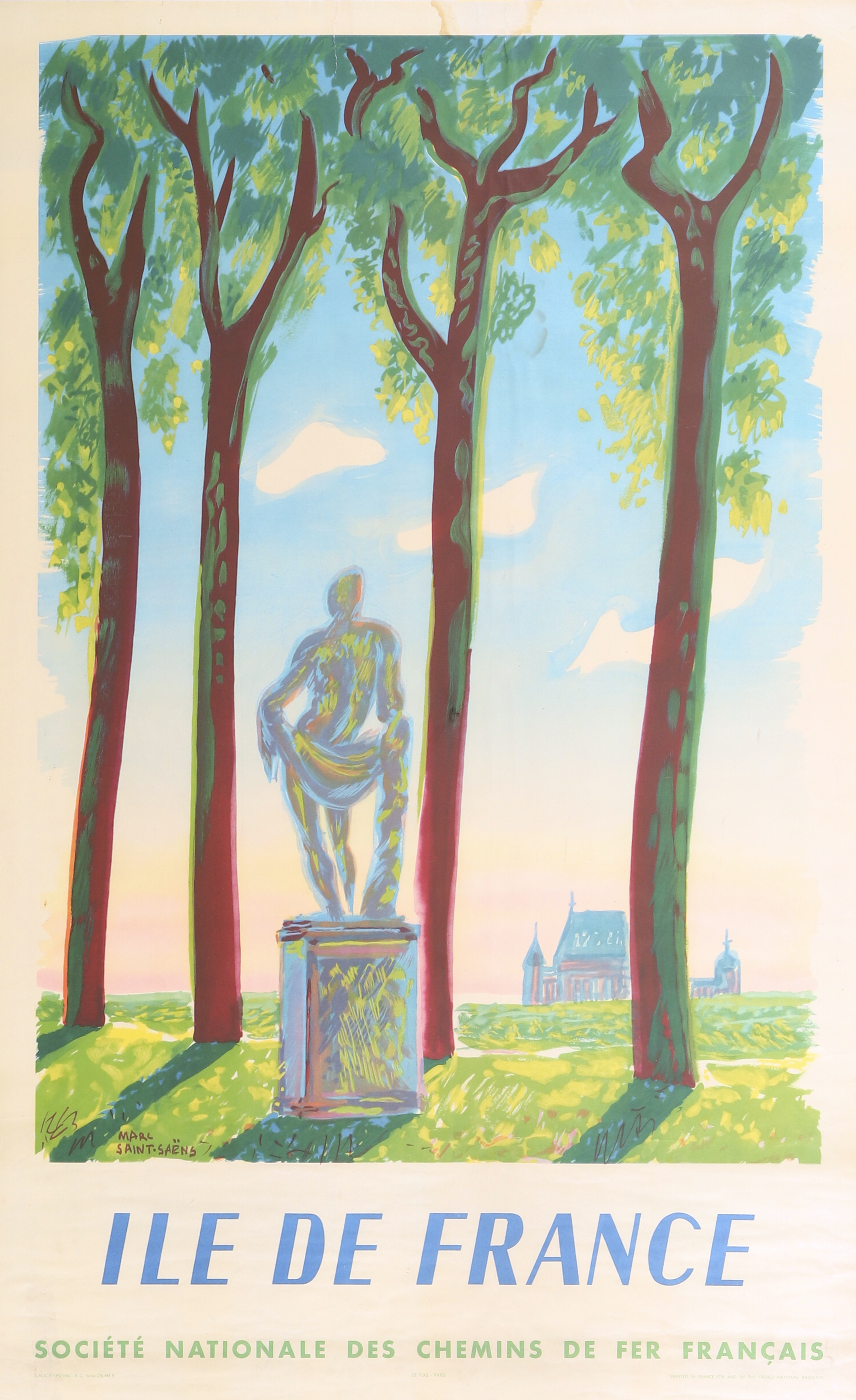 Marc Saint-Saëns (1903-1973) d’après Île-de-France