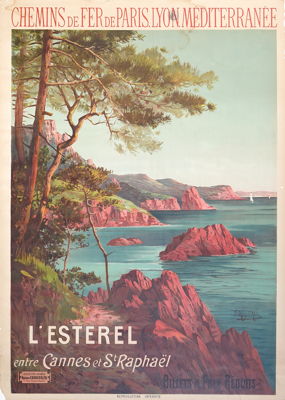 L’Esterel entre Cannes et St Raphaël