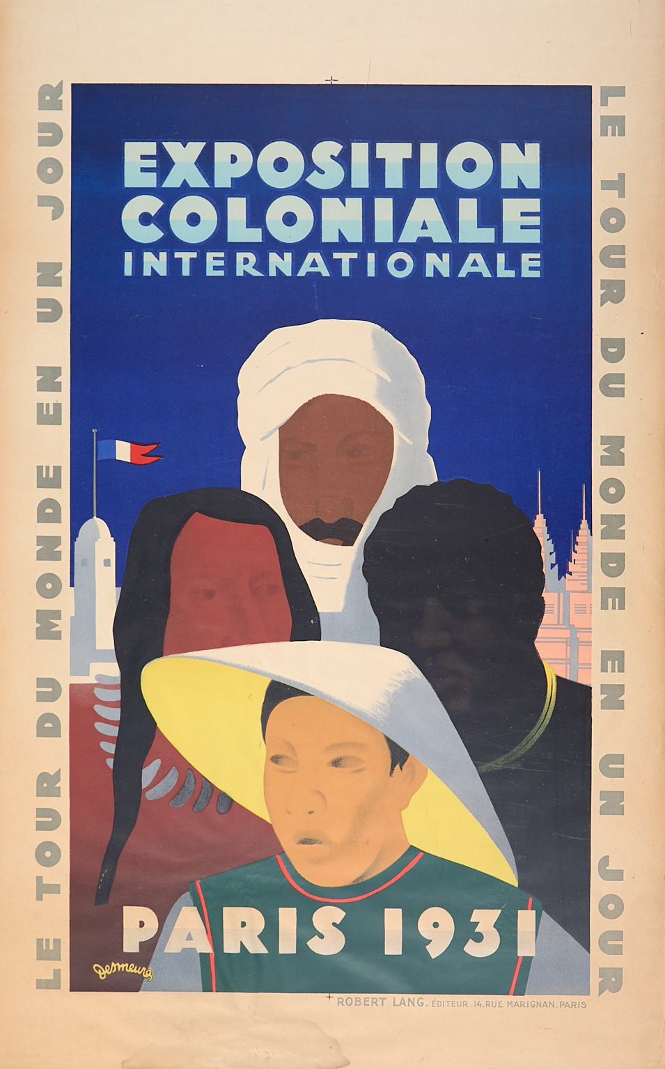 Victor Jean Desmeures (1895-1978) Le Tour...