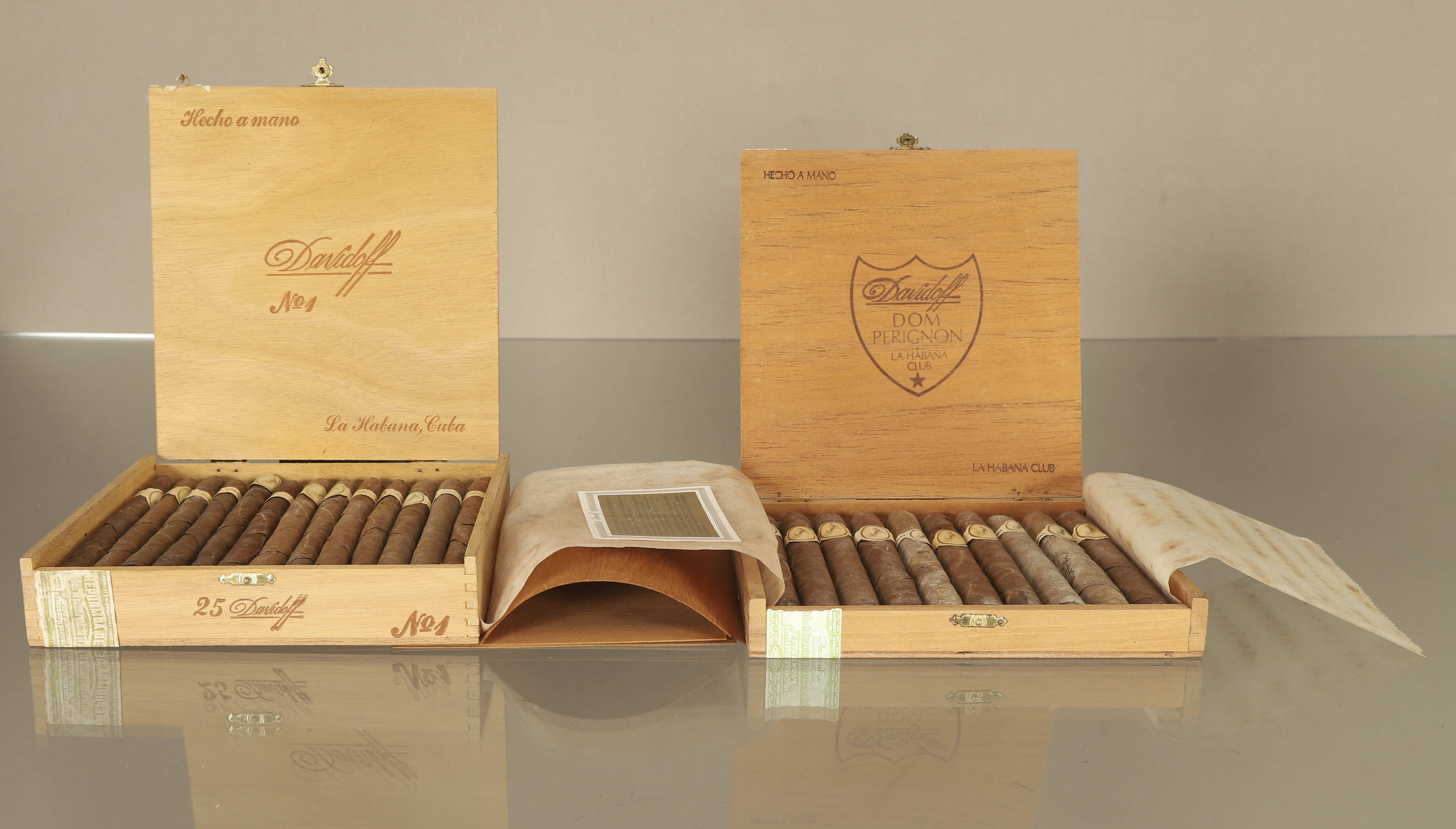 2 boîtes de cigares