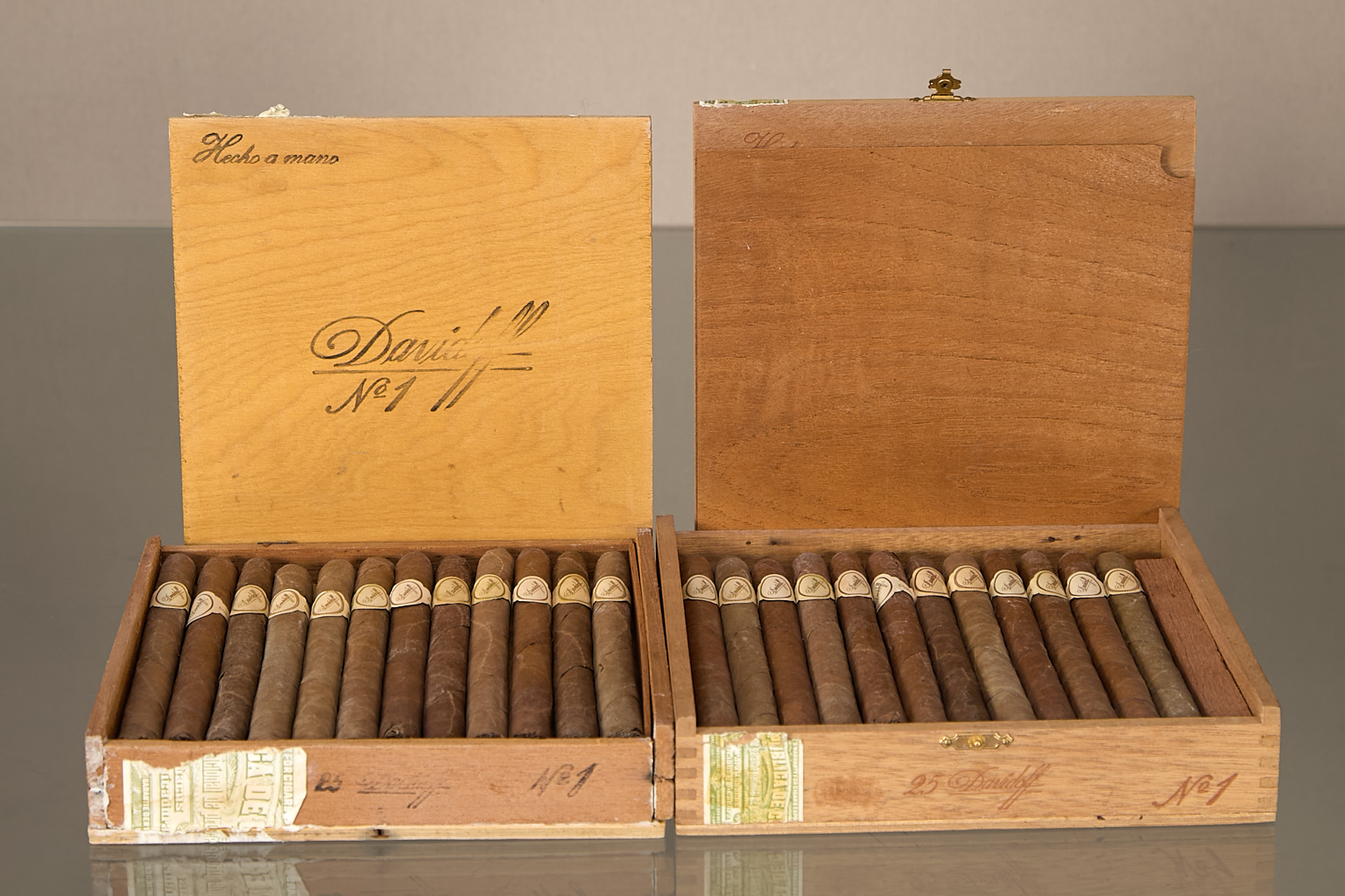2 boites de 25 cigares n°1, Cuba