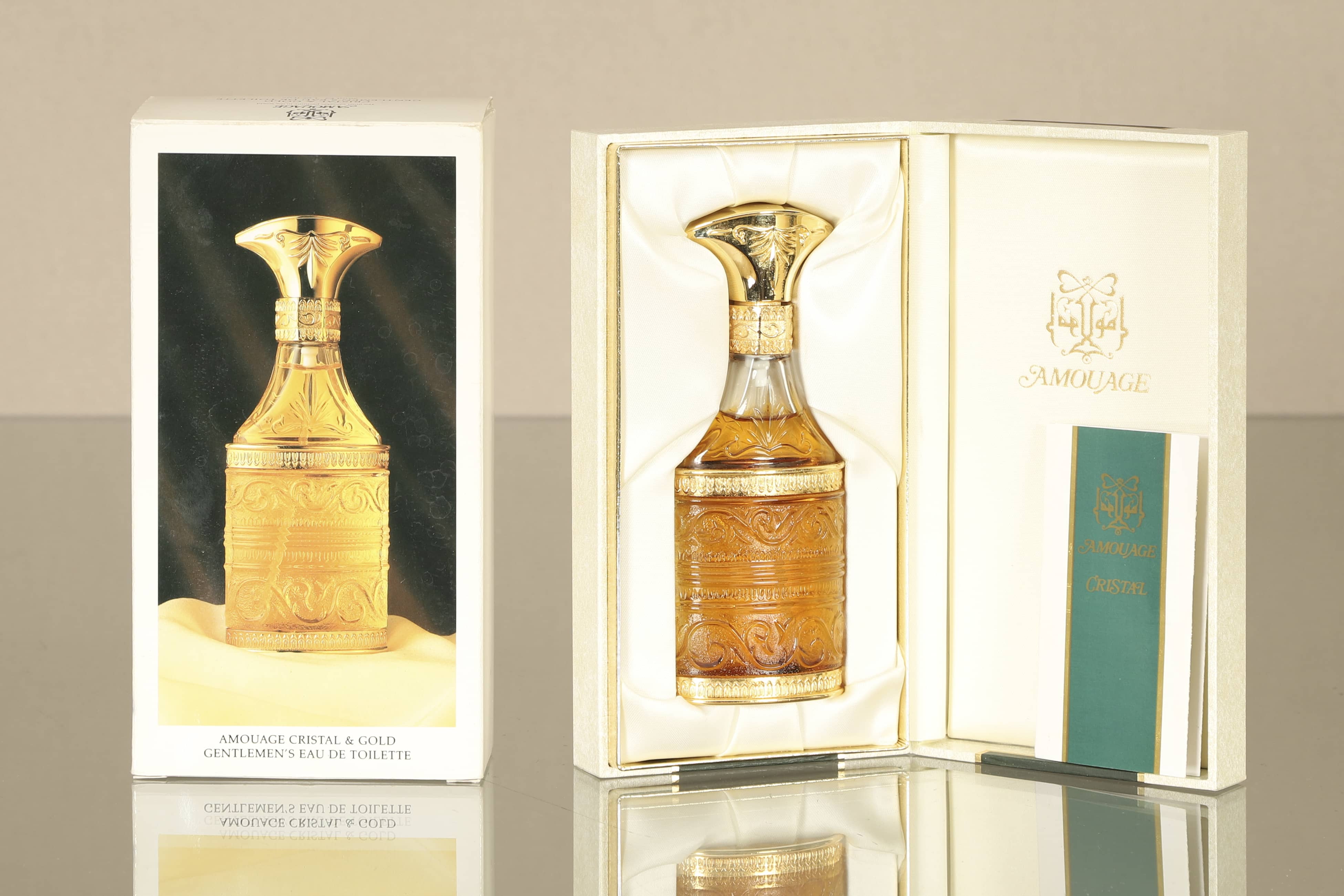 Amouage Cristal and Gold