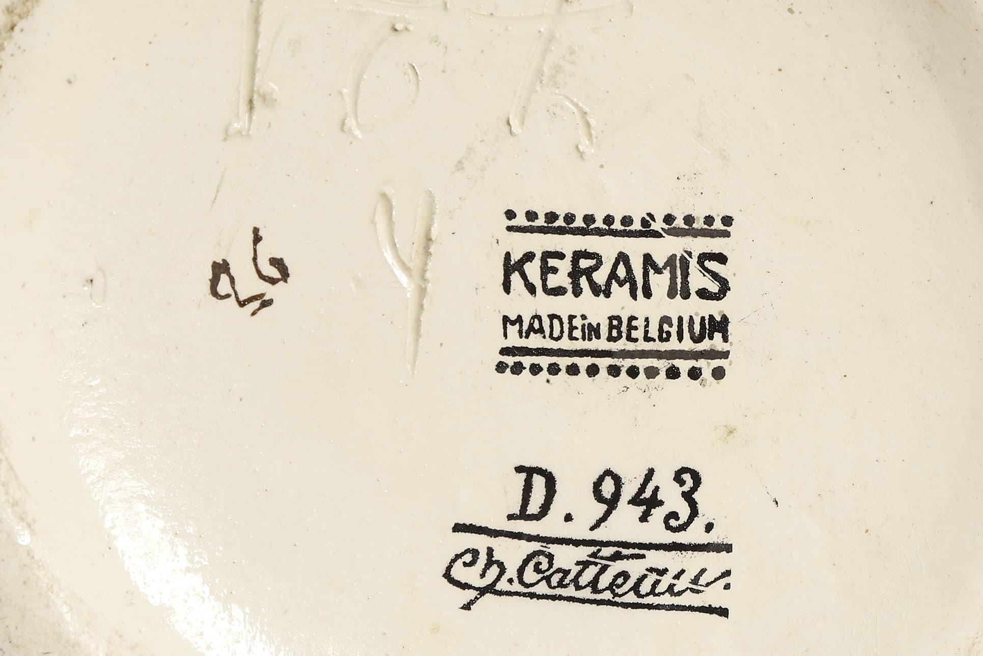 Charles Catteau (1880-1966) pour Keramis