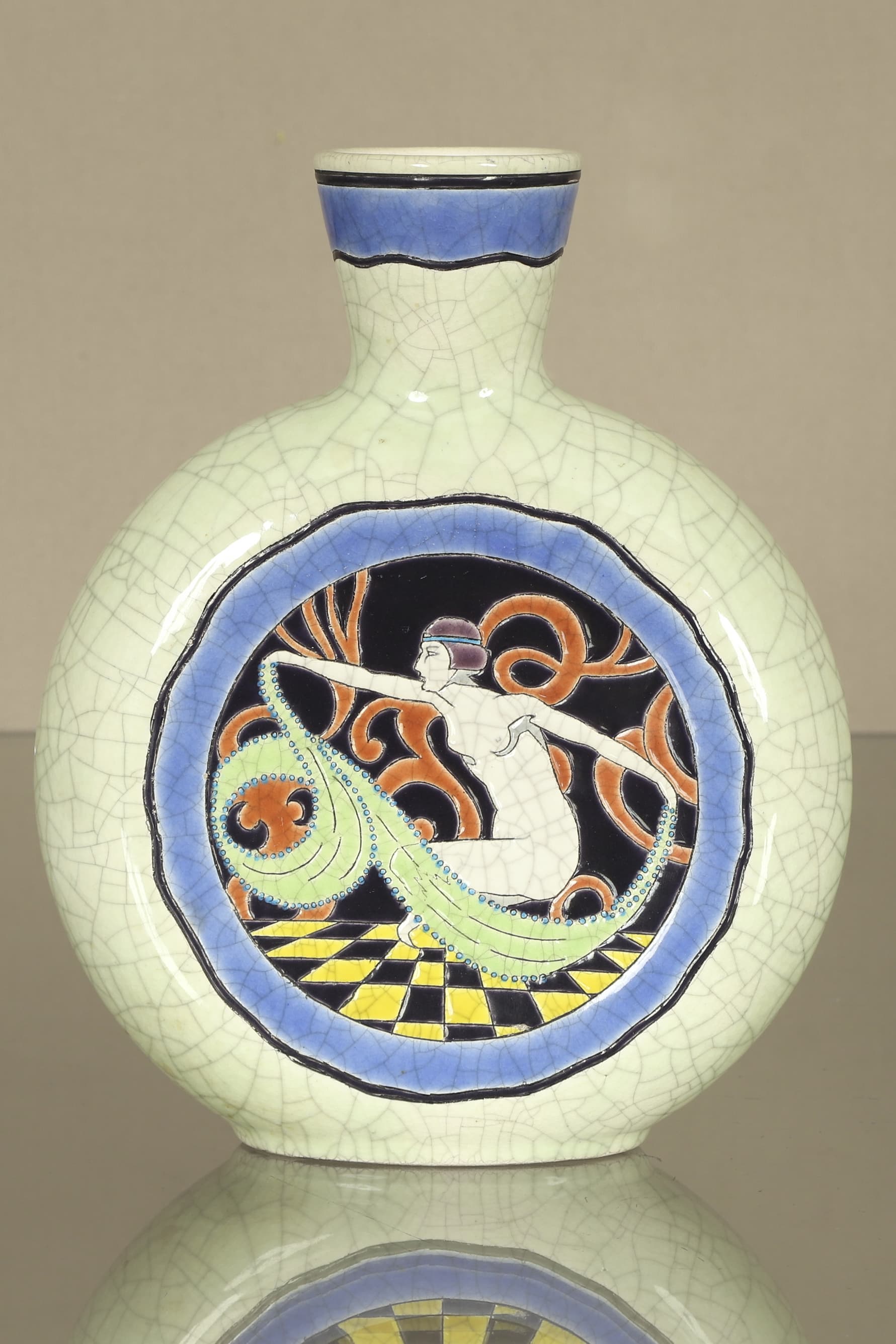 Vase gourde Art Deco