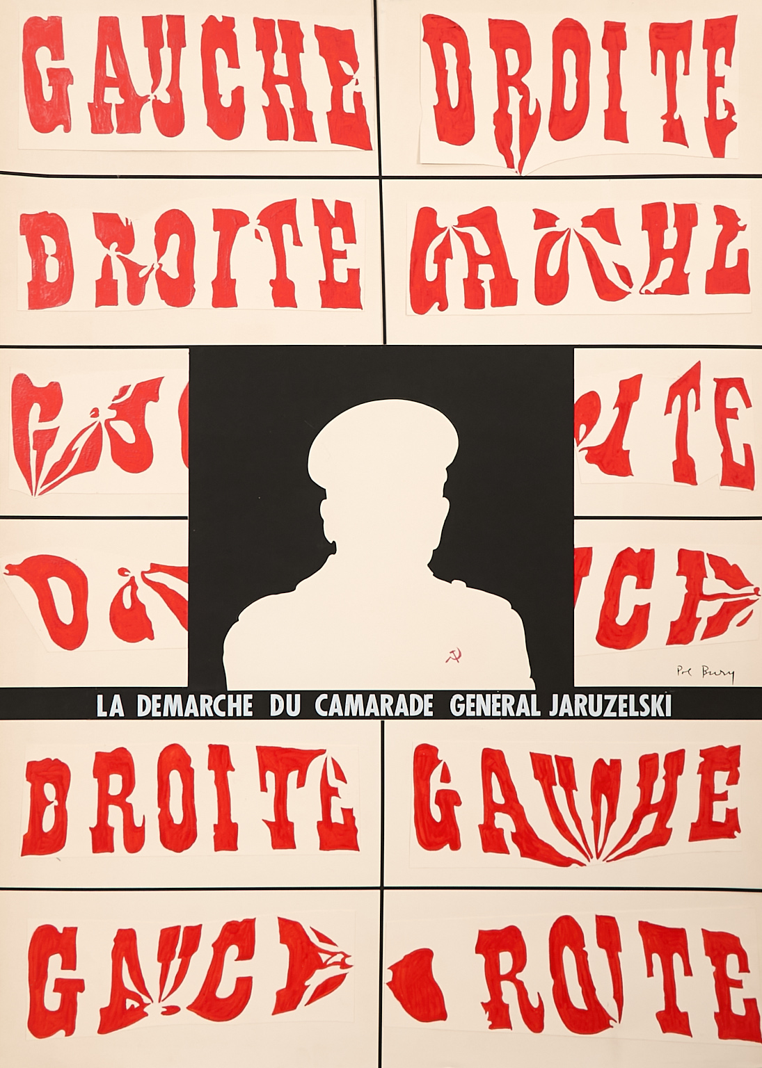 Gauche / Droite – La démarche du camarade Général Jaruzelski