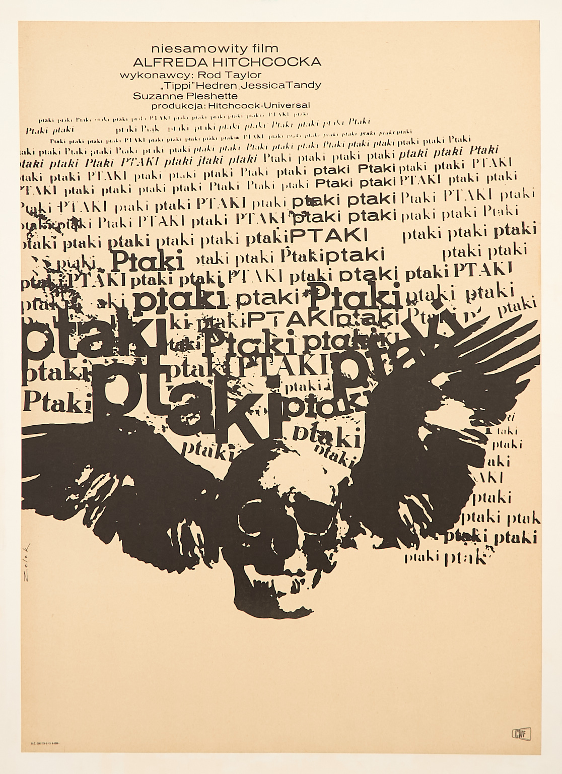 Affiche du film les Oiseaux (