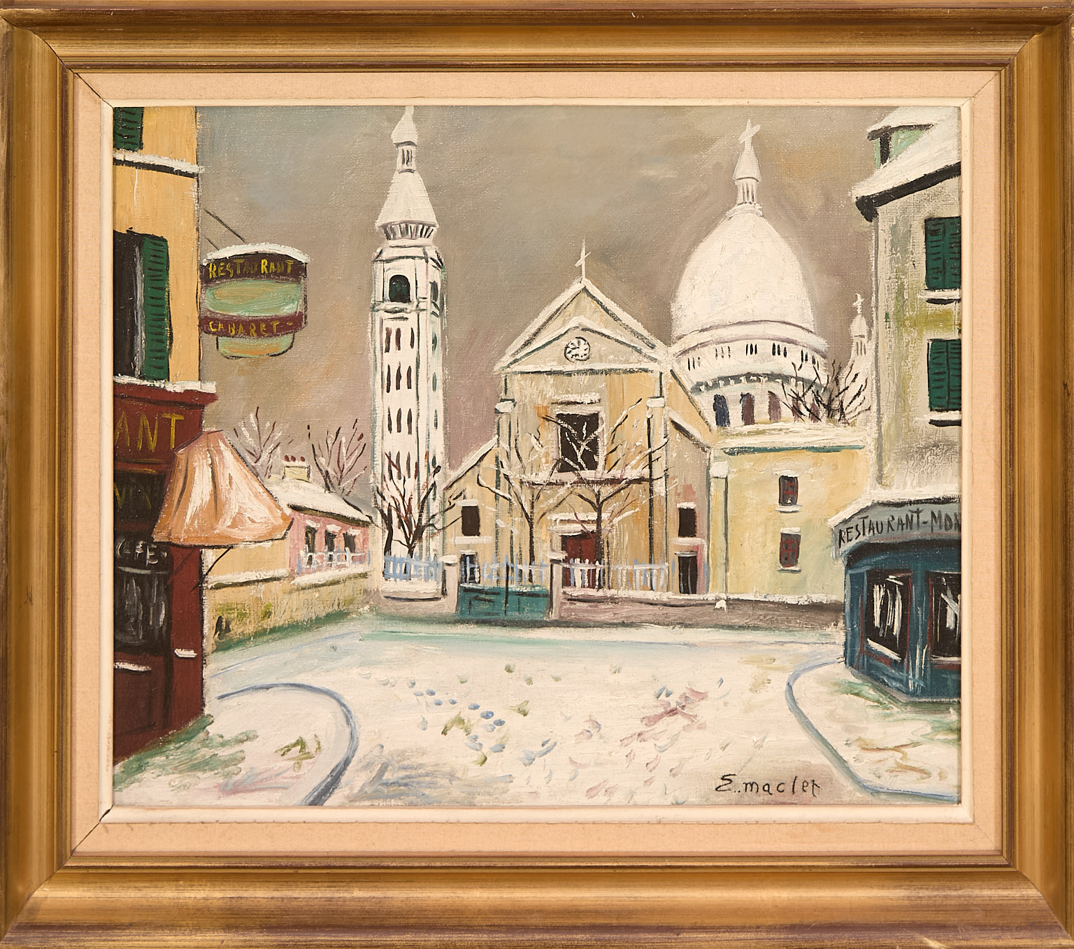 Sacré-Coeur sous la neige