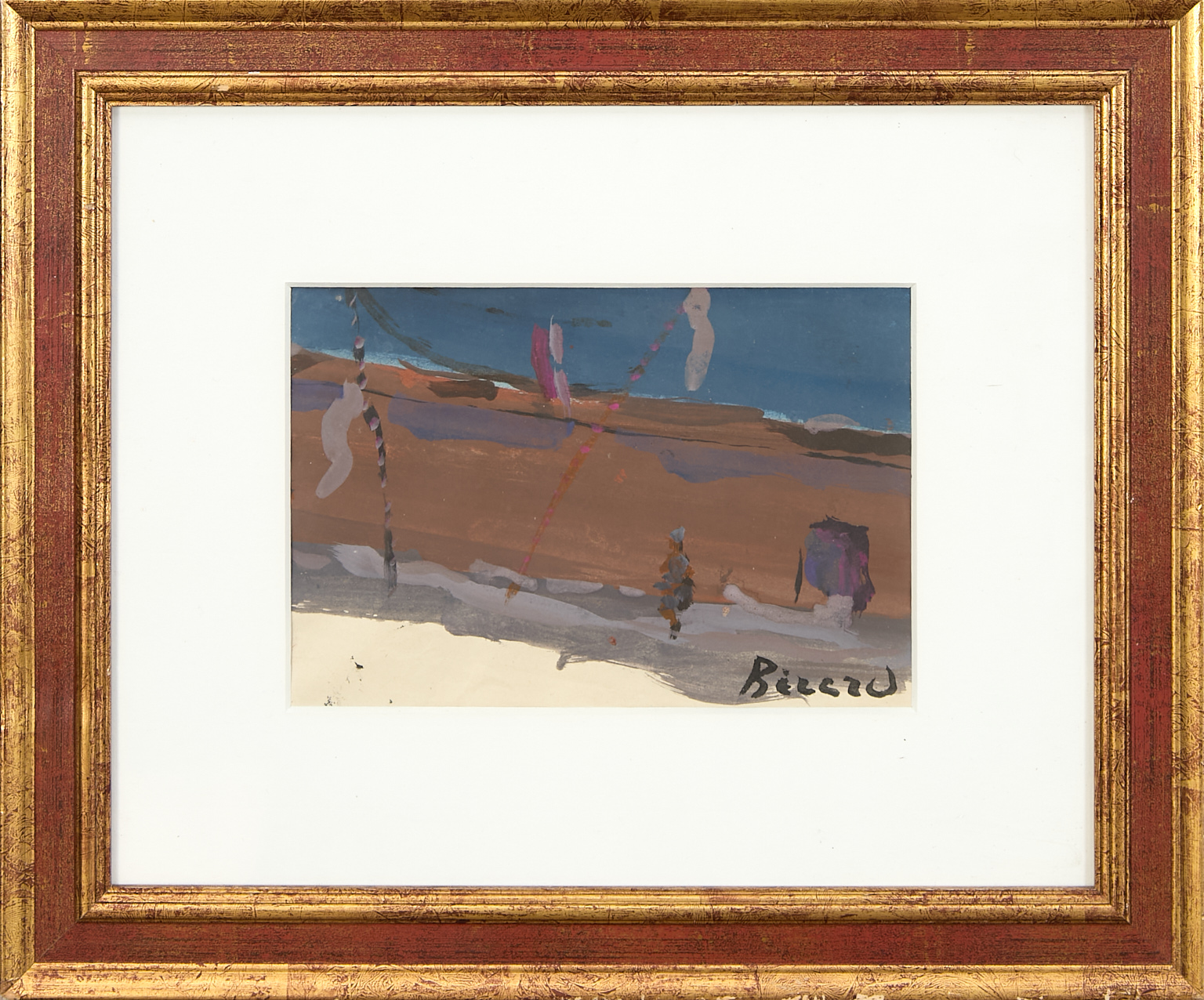 Christian Bérard (1902-1949) Promeneur en bord...